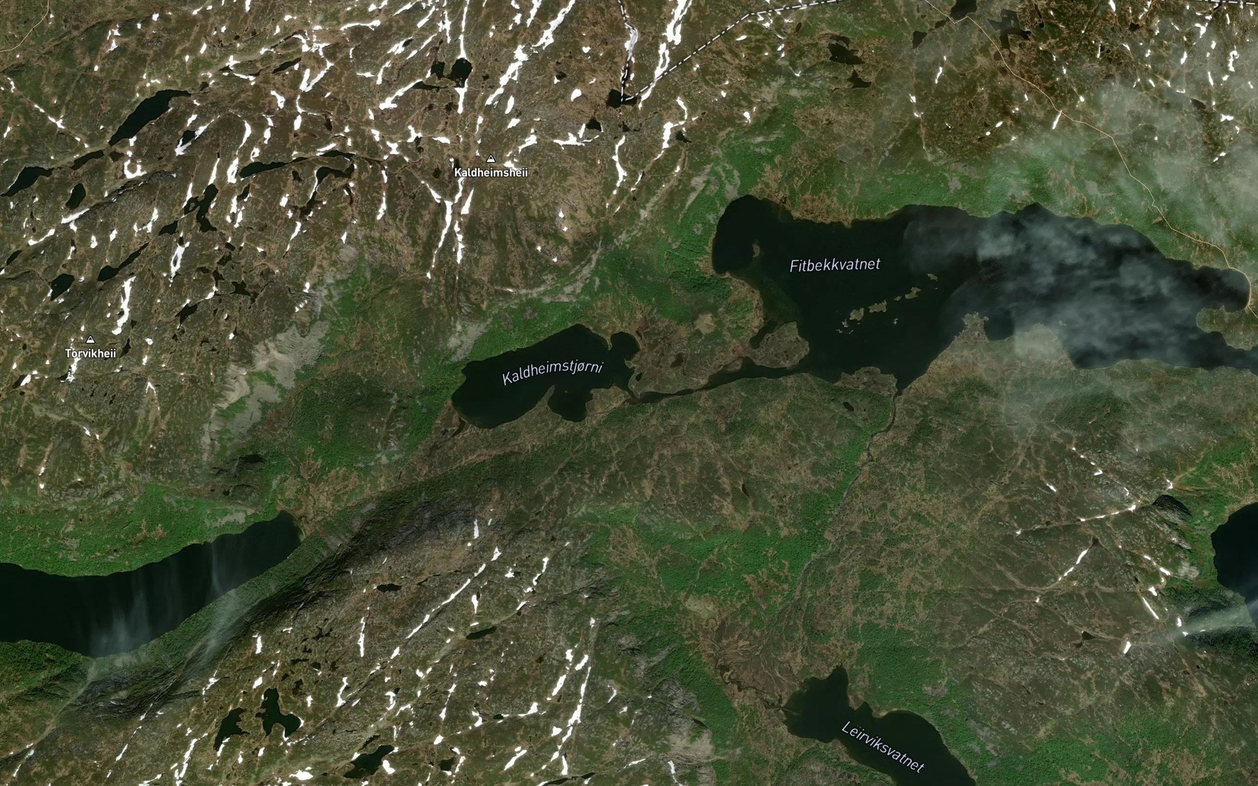 Satellite map of the Nautevoilen