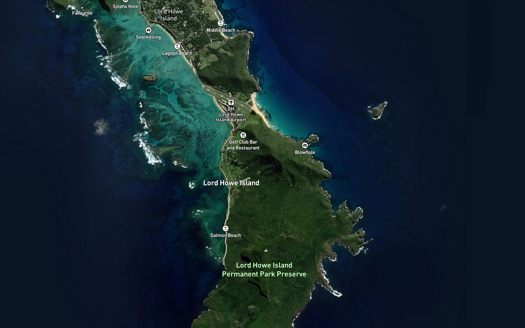 Satellite map of the Soldier Creek
