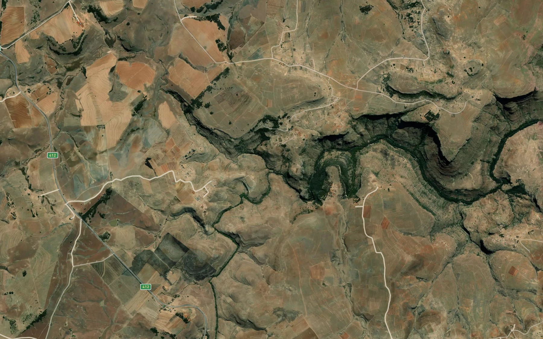 Satellite map of the Ku-Ngindi