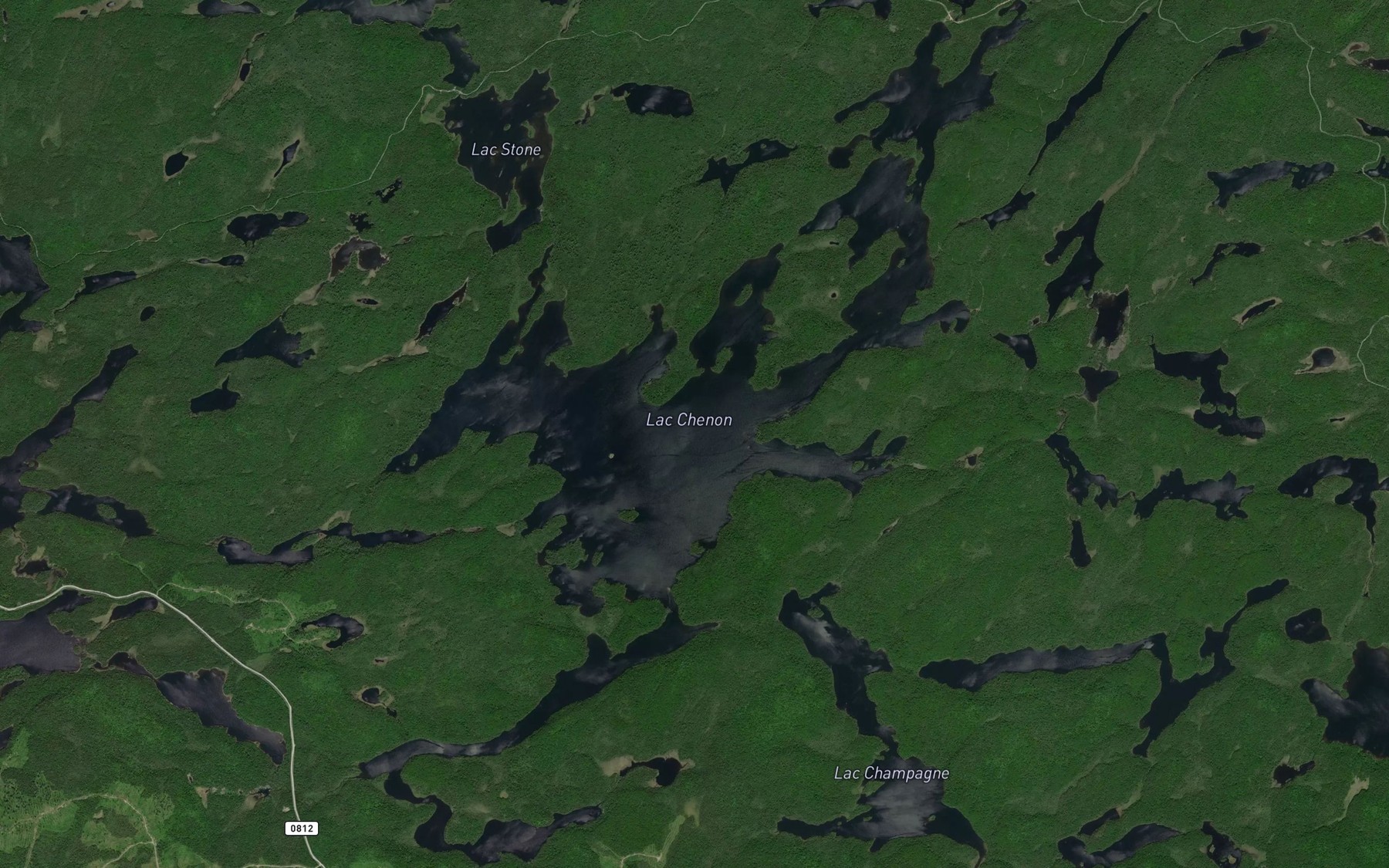 Satellite map of the Baie Lebrun
