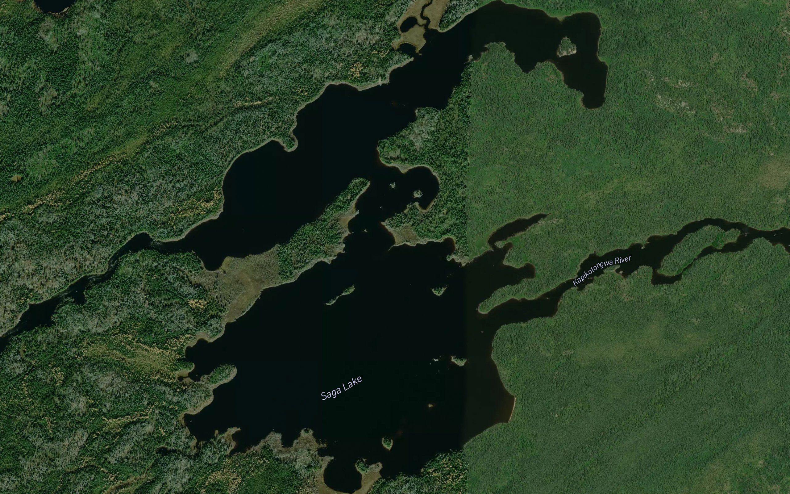 Saga Lake