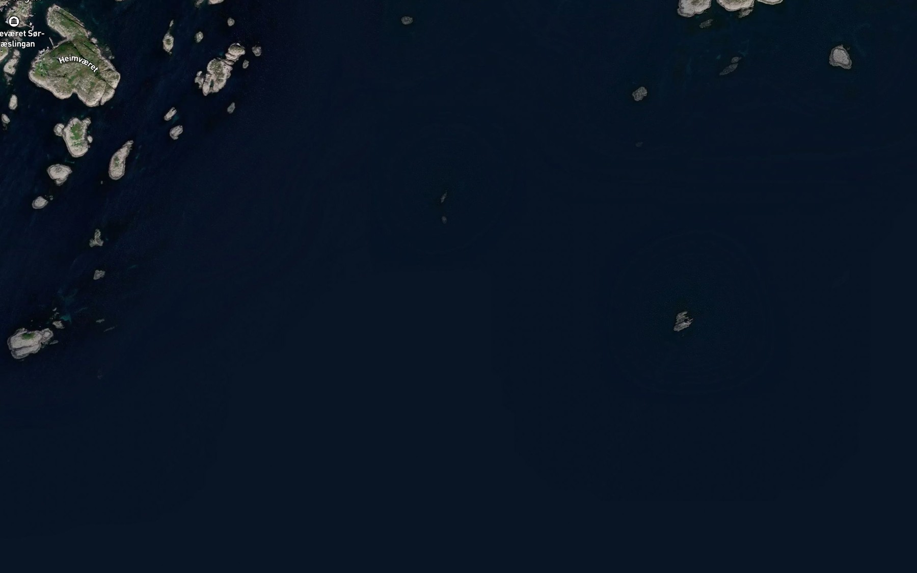Satellite map of the Austrevet