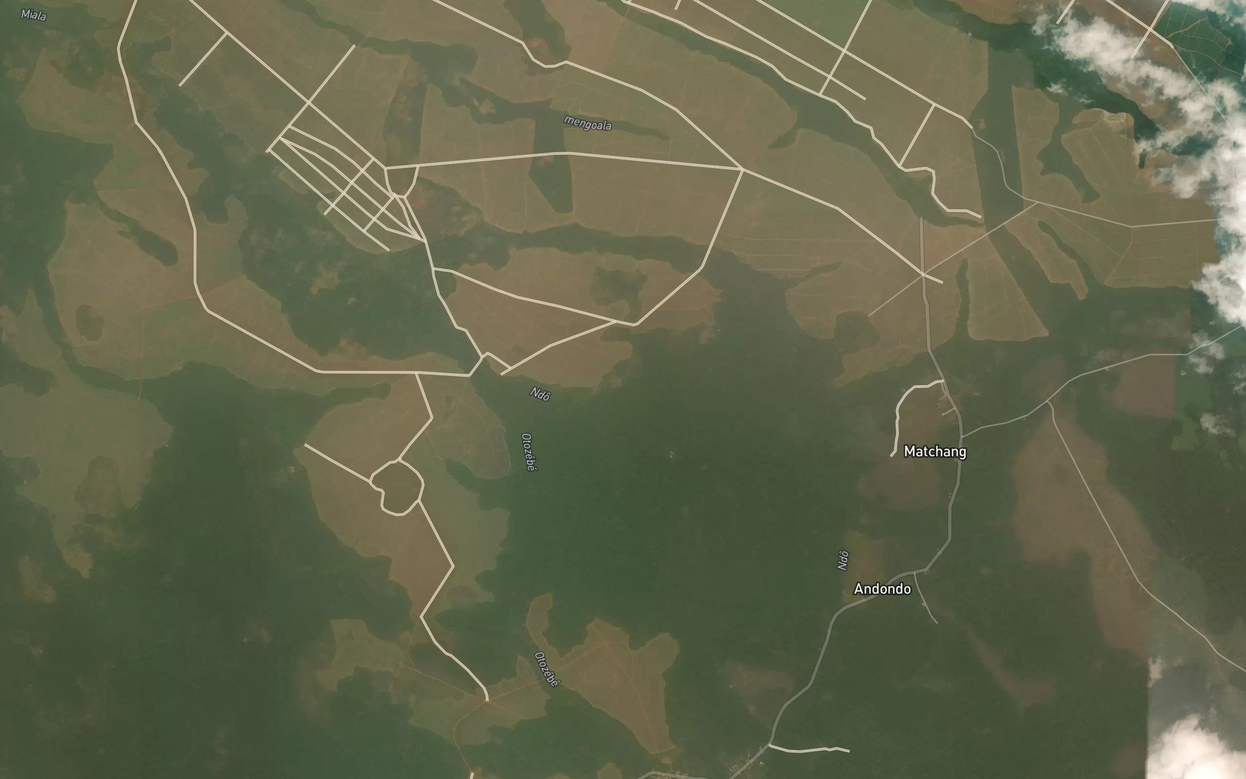 Satellite map of the Otove