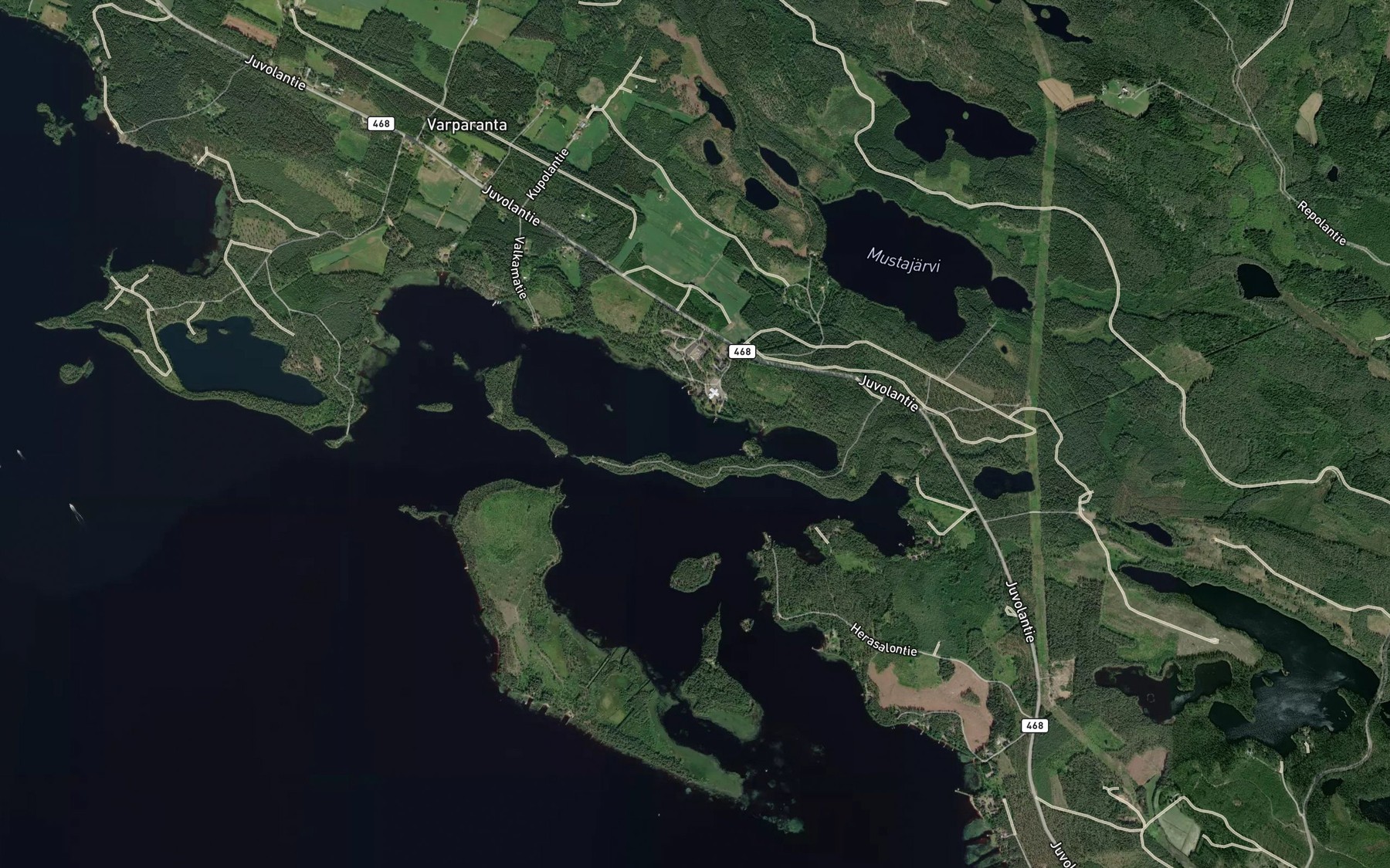 Satellite map of the Sarkilahti
