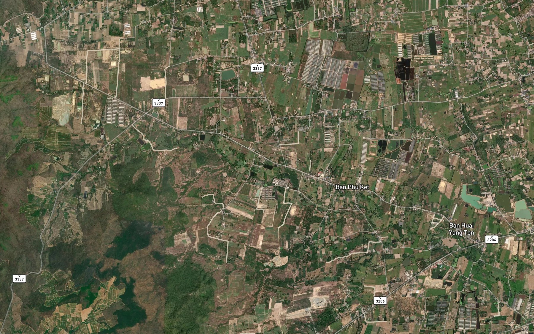 Satellite map of the Nong Ai Chon