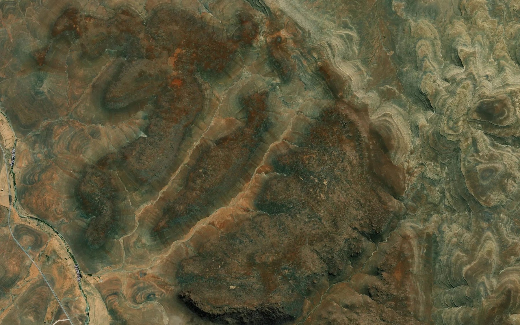 Satellite map of the Regophoek