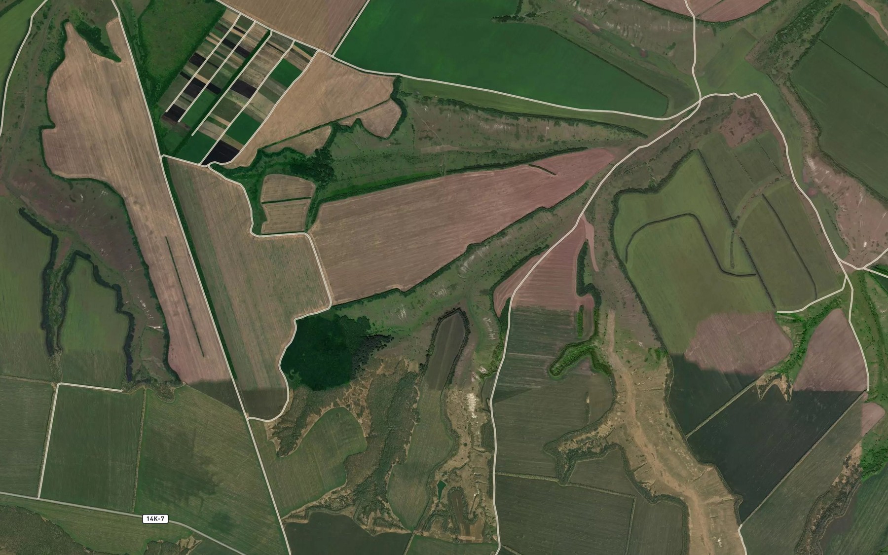 Satellite map of the Balka Makovskaya
