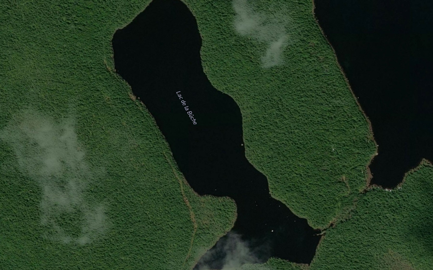 Satellite map of the Lac de la Buche