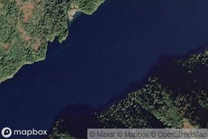 Satellite map of the Port Lucy