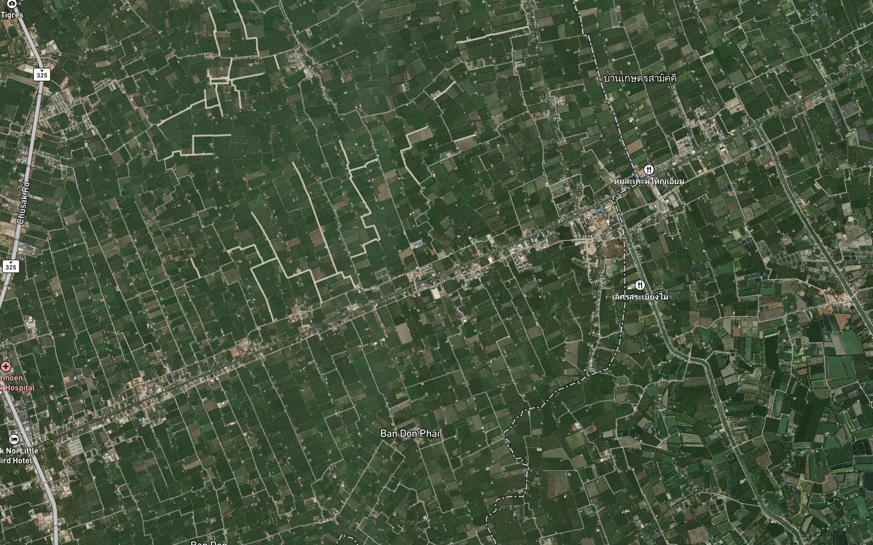 Satellite map of the Khlong Yong Watthana