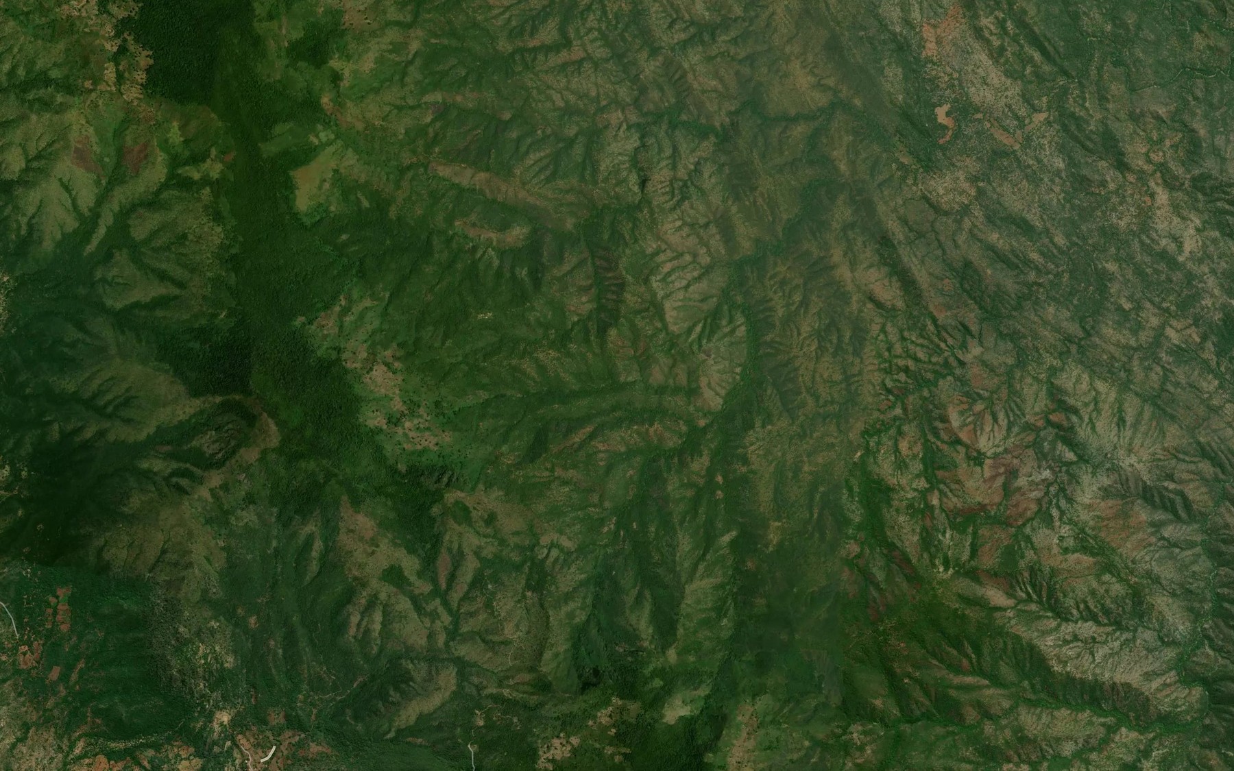 Satellite map of the Cheptandan