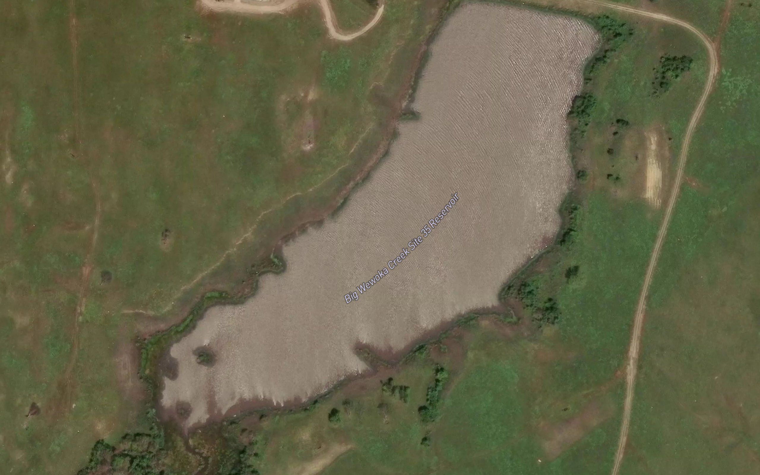 Big Wewoka Creek Site 35 Reservoir