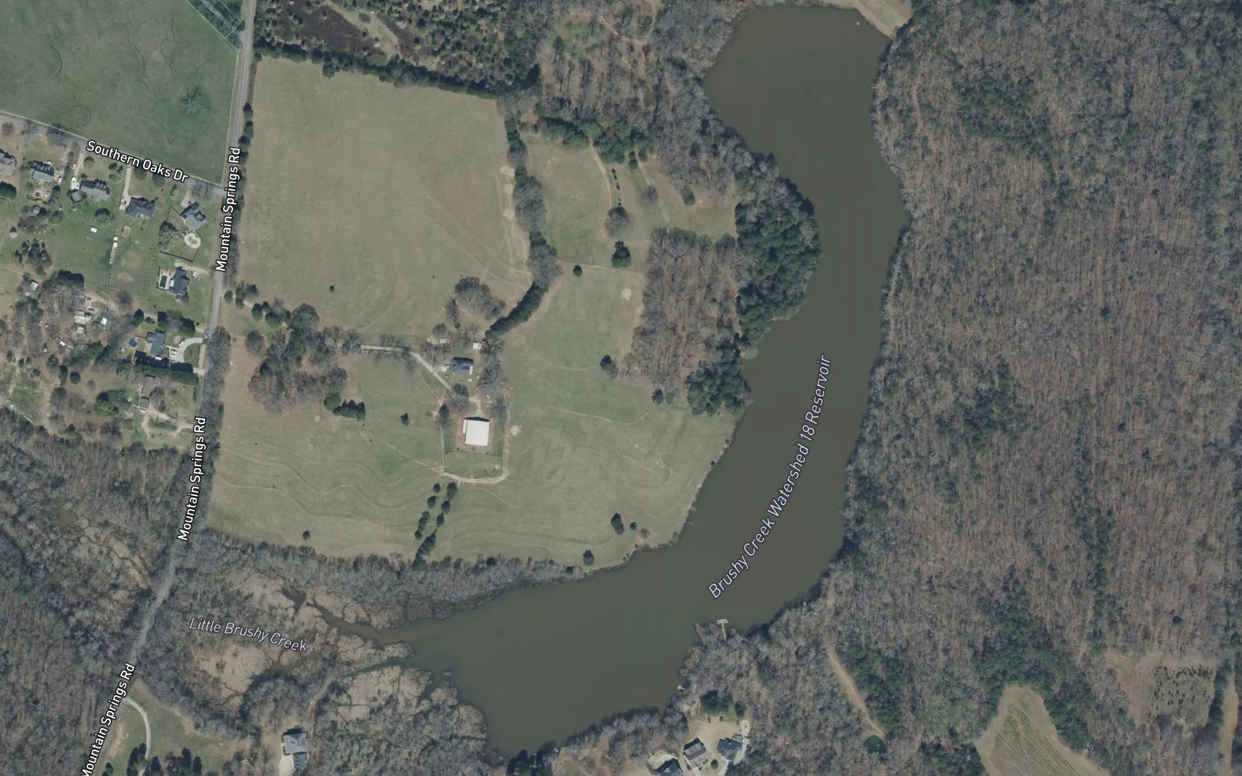 Brushy Creek Watershed 18 Reservoir