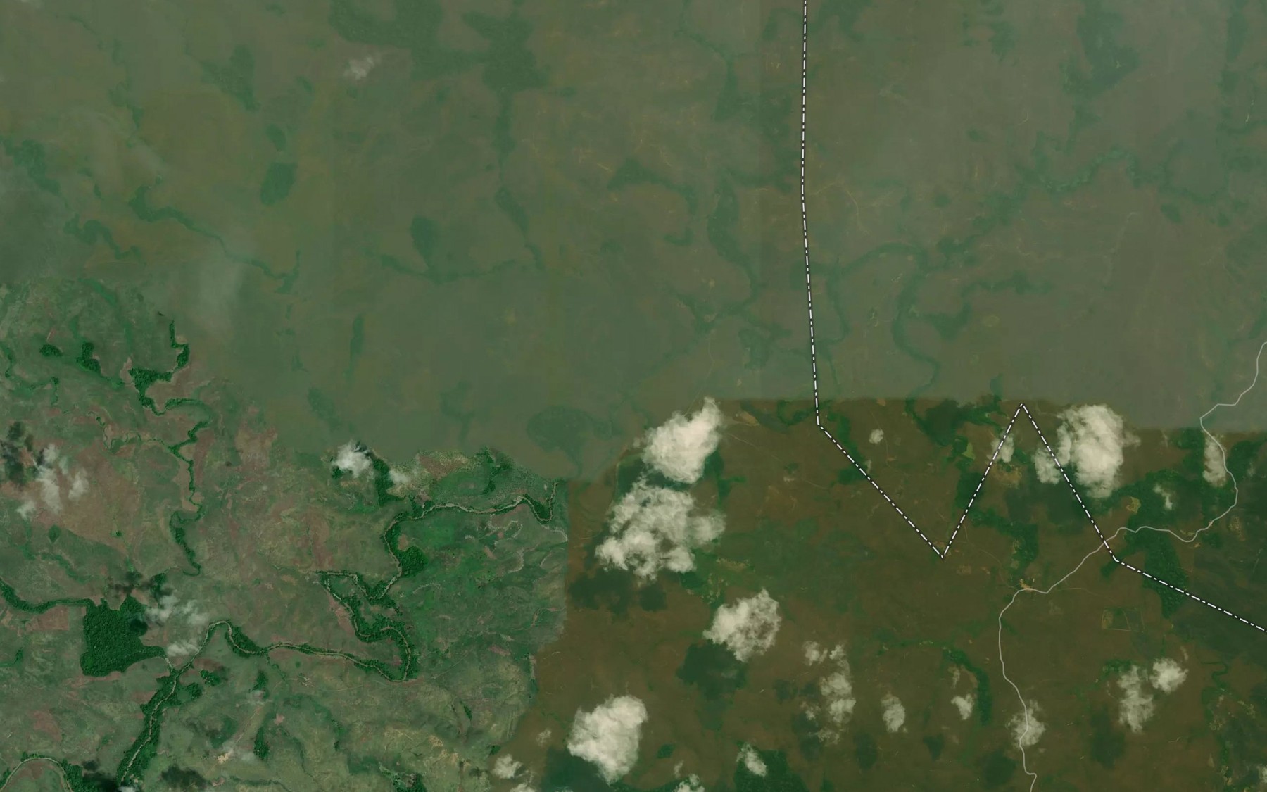 Satellite map of the Bikolo