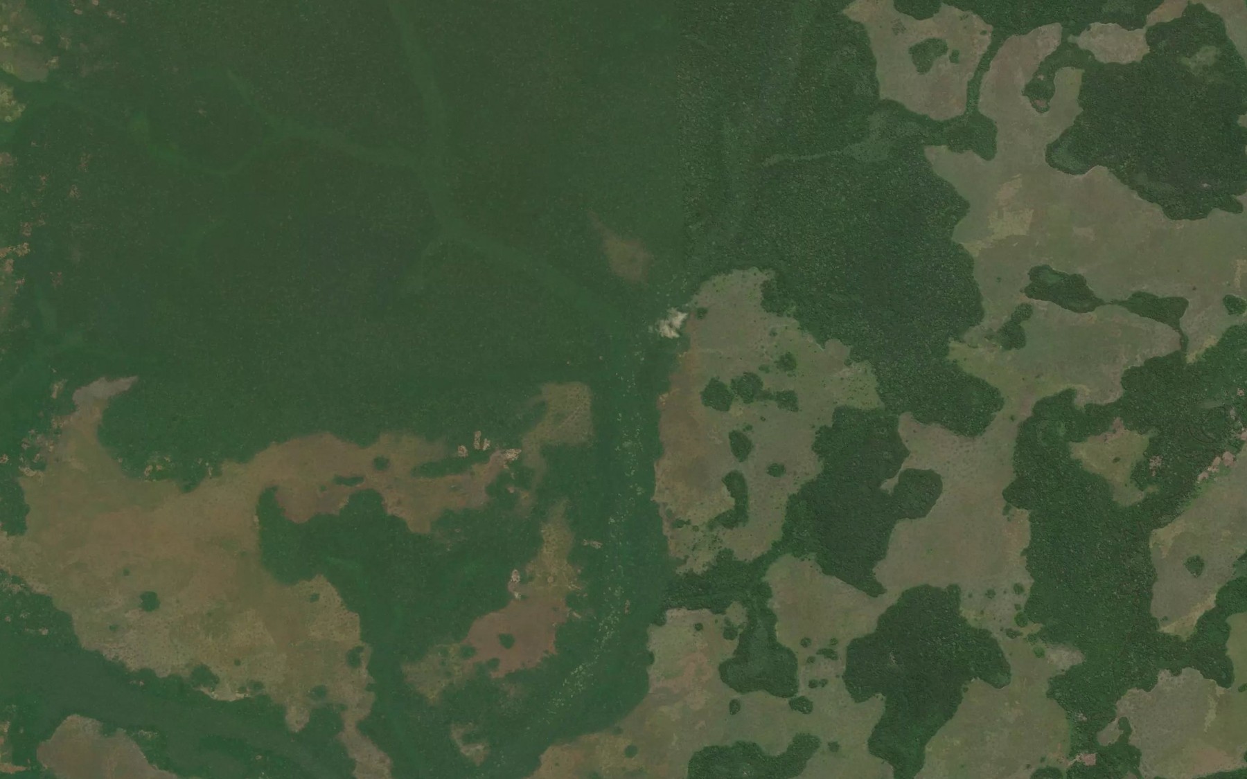 Satellite map of the Nzoro