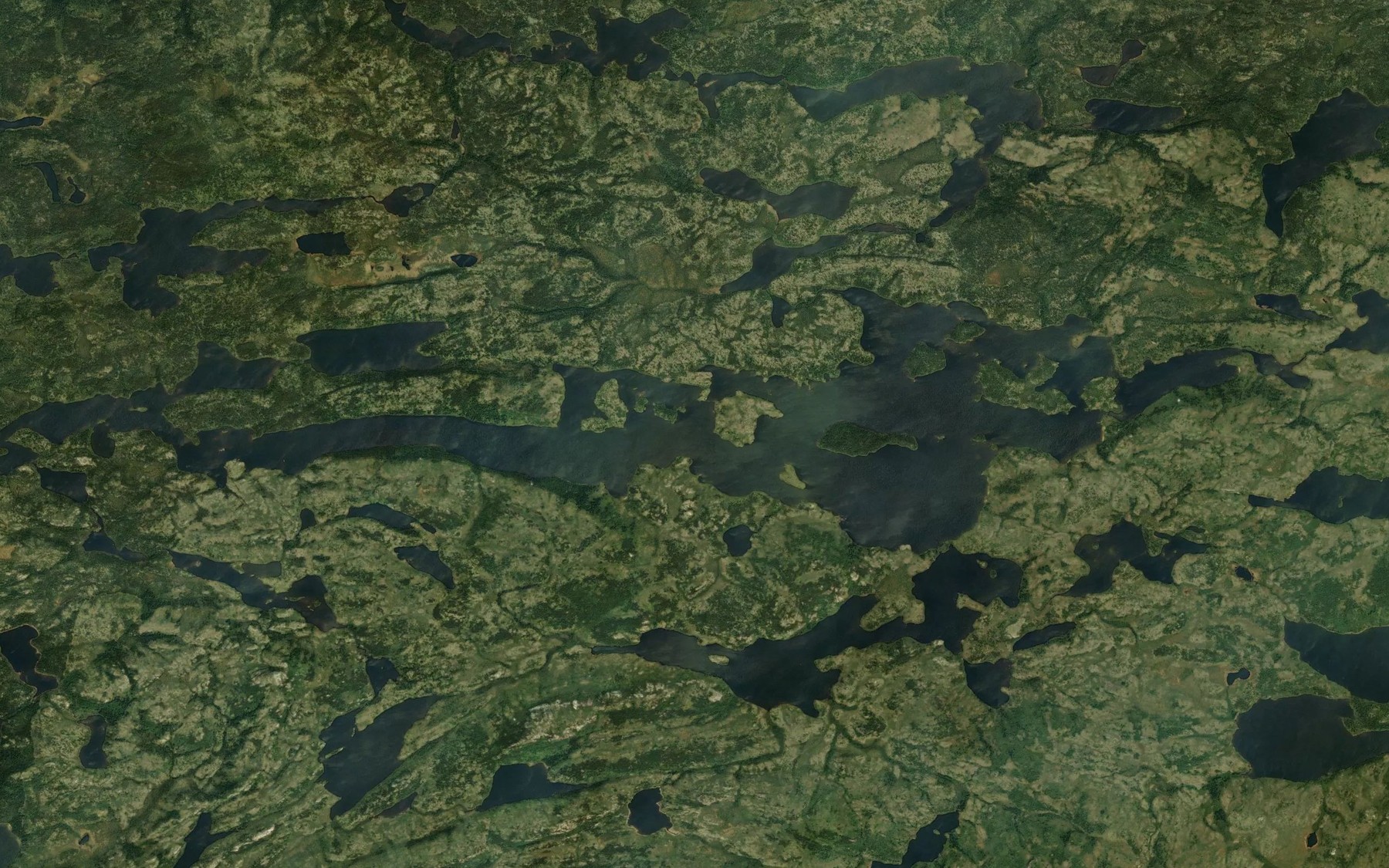 Satellite map of the Lac Mwakw Autaskupitach
