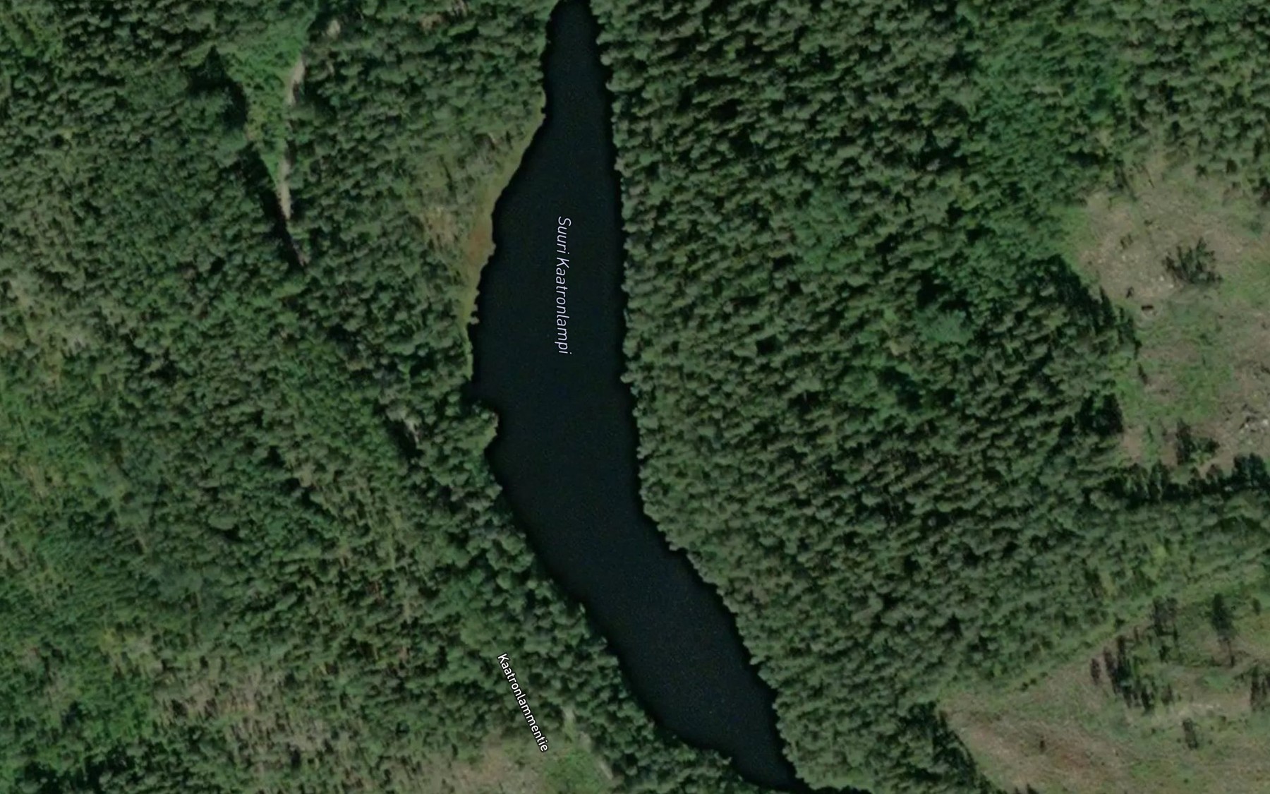 Satellite map of the Suuri Kaatronlampi