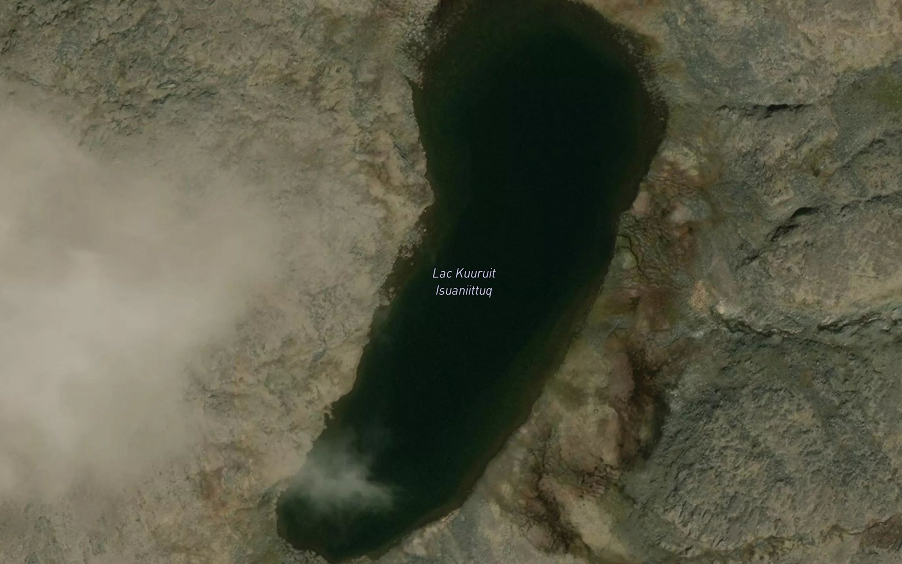 Satellite map of the Lac Kuuruit Isuaniittuq