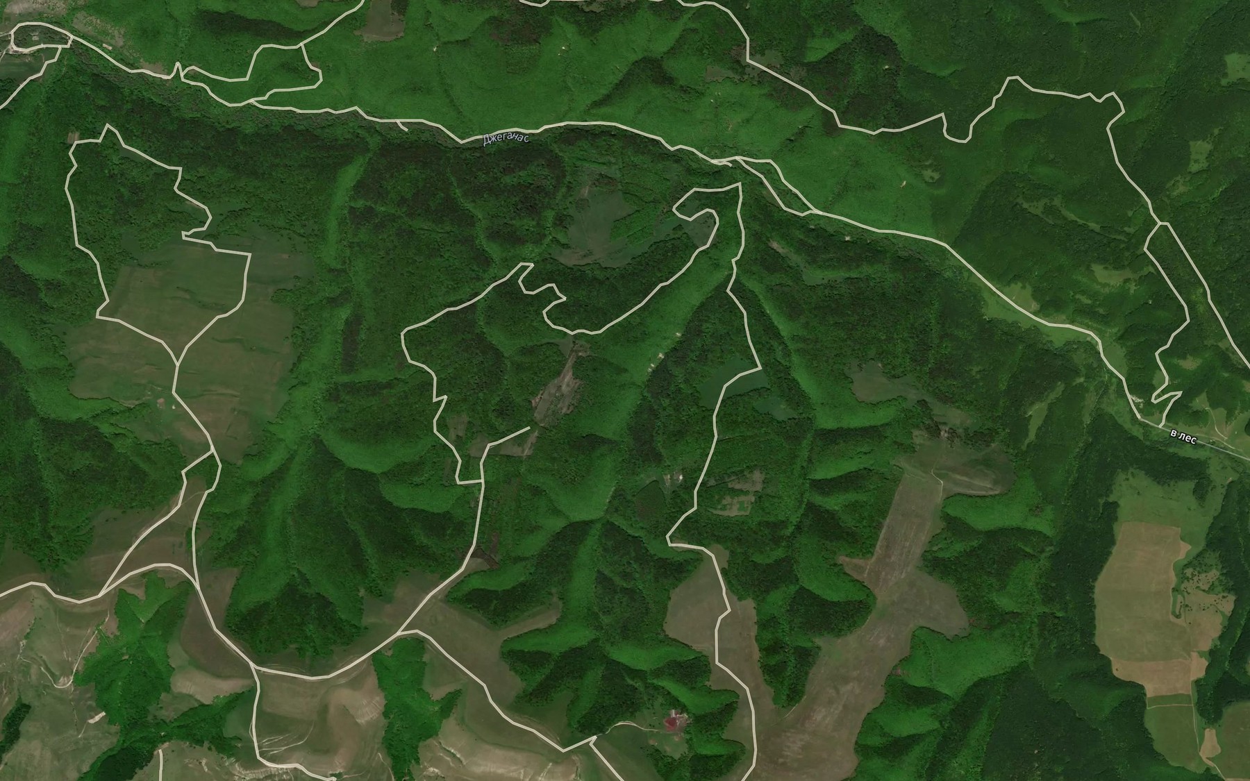 Satellite map of the Balka Andrinov