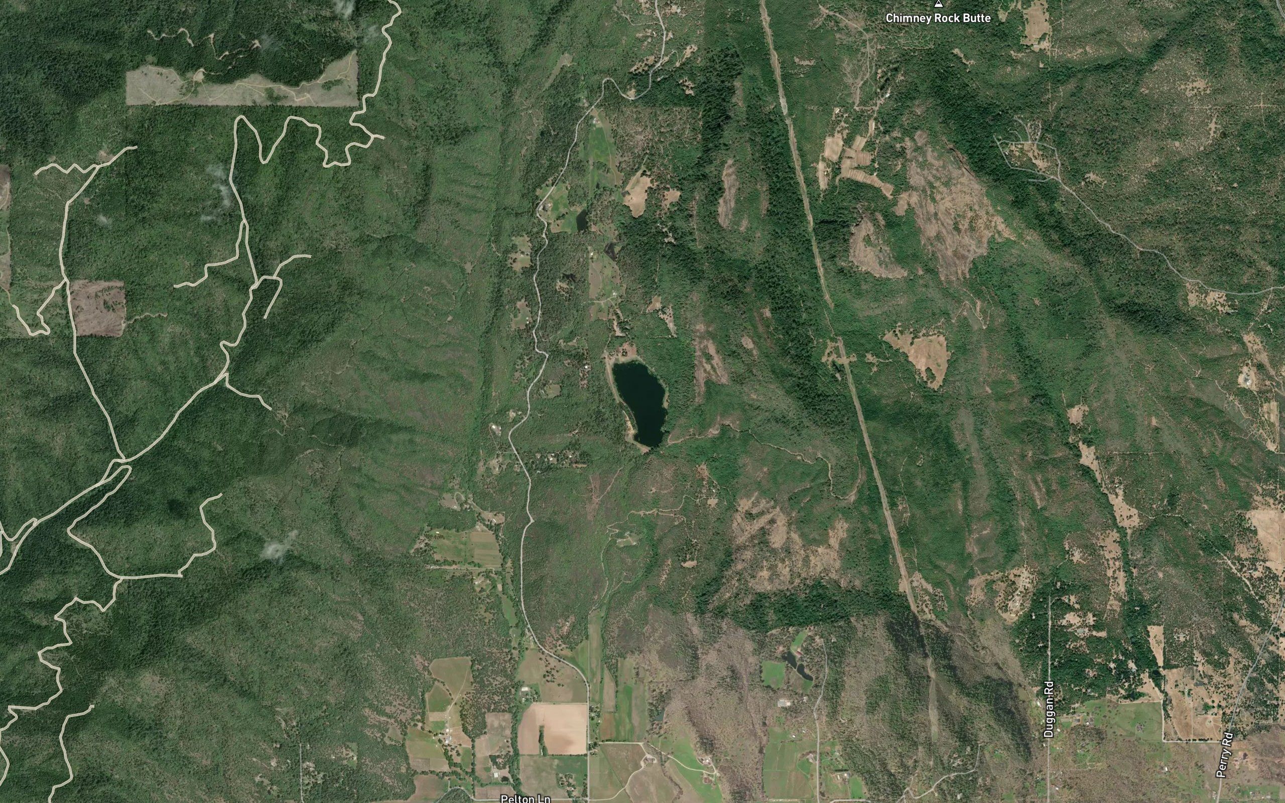 Sams Valley Reservoir