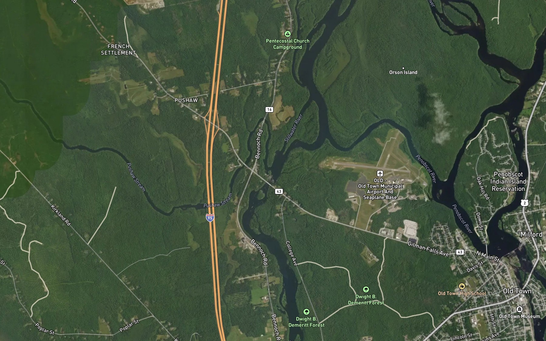 Pushaw Stream Fishing in Maine 2026 — Live Reports, Forecast & AI ...