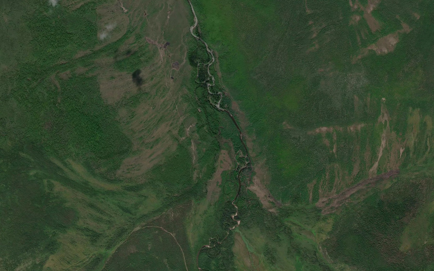 Satellite map of the Shirokiy