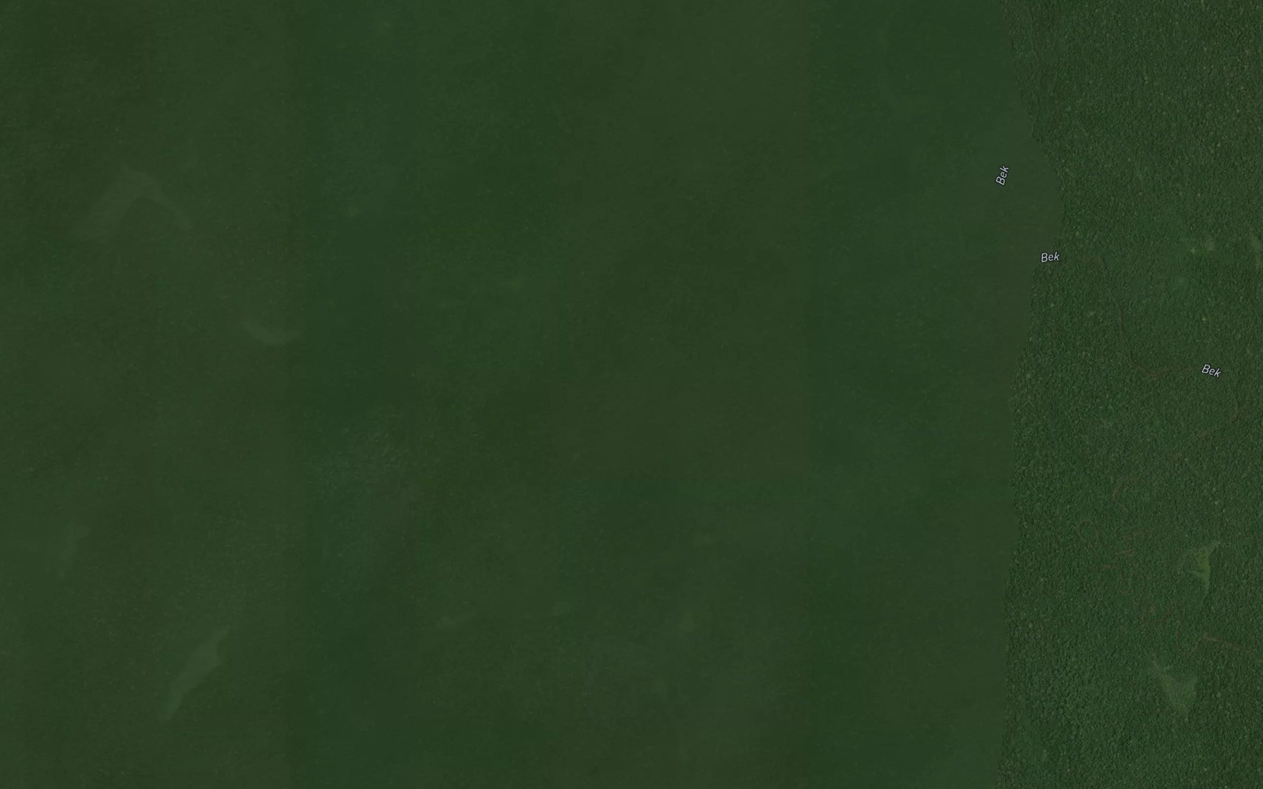 Satellite map of the Djalebe