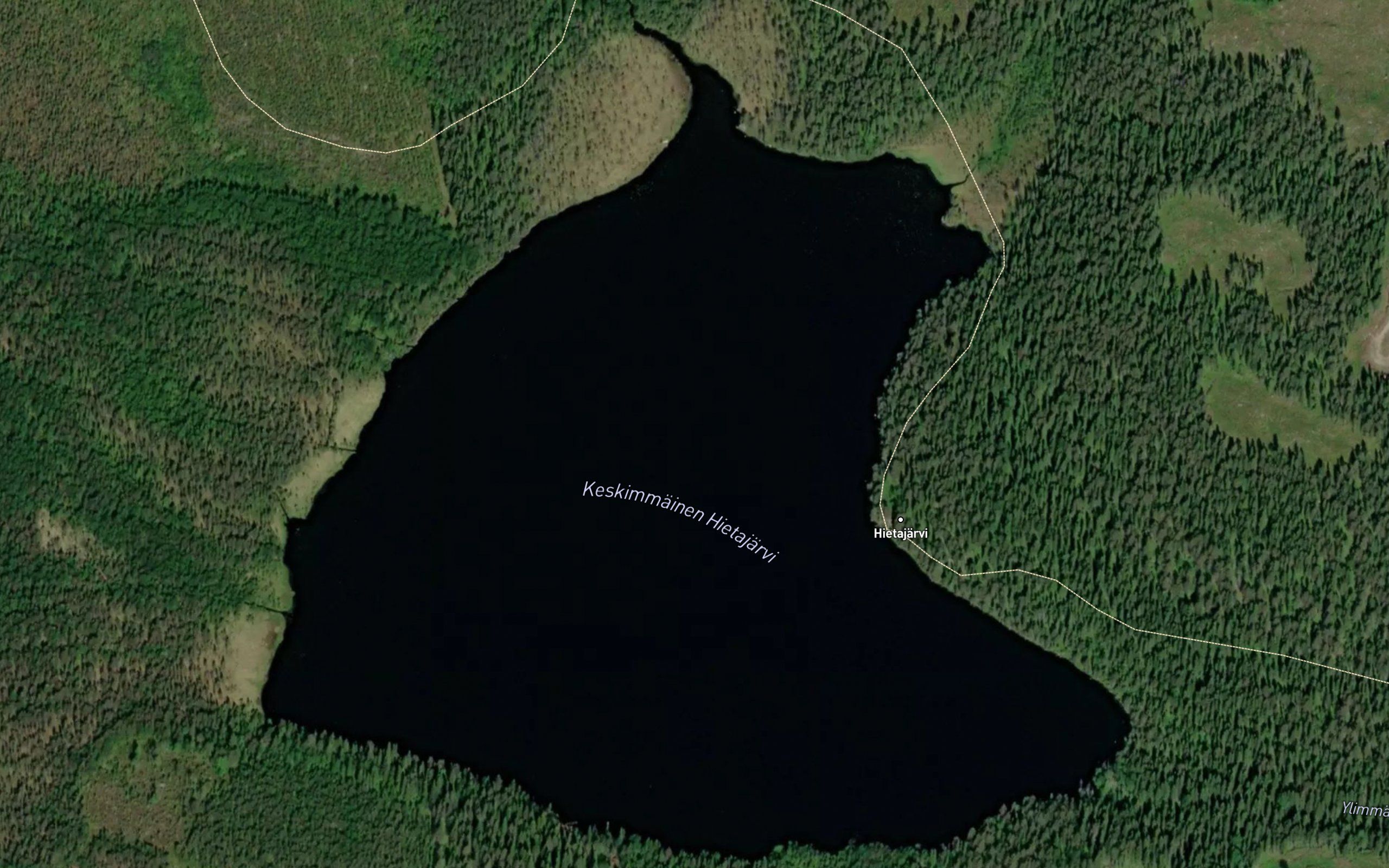 Keskimmainen Hietajarvi
