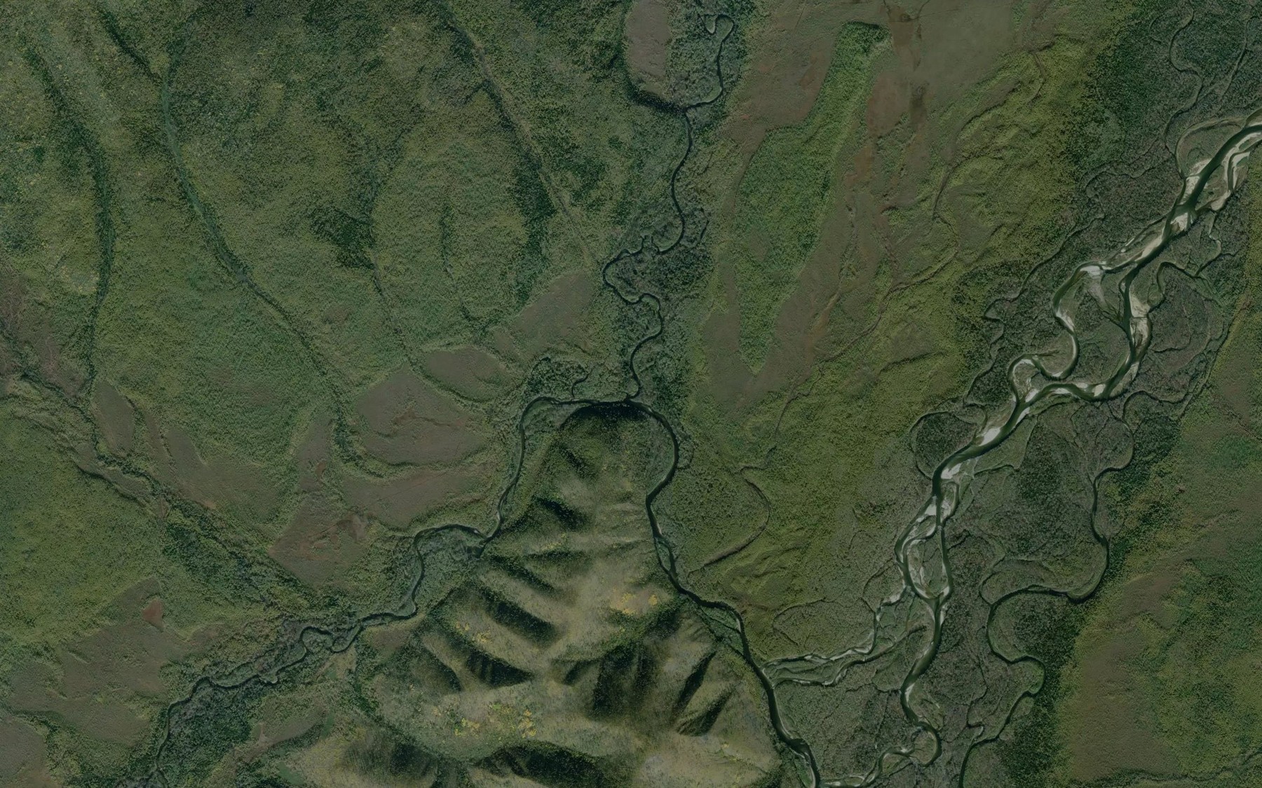 Satellite map of the Demkukan