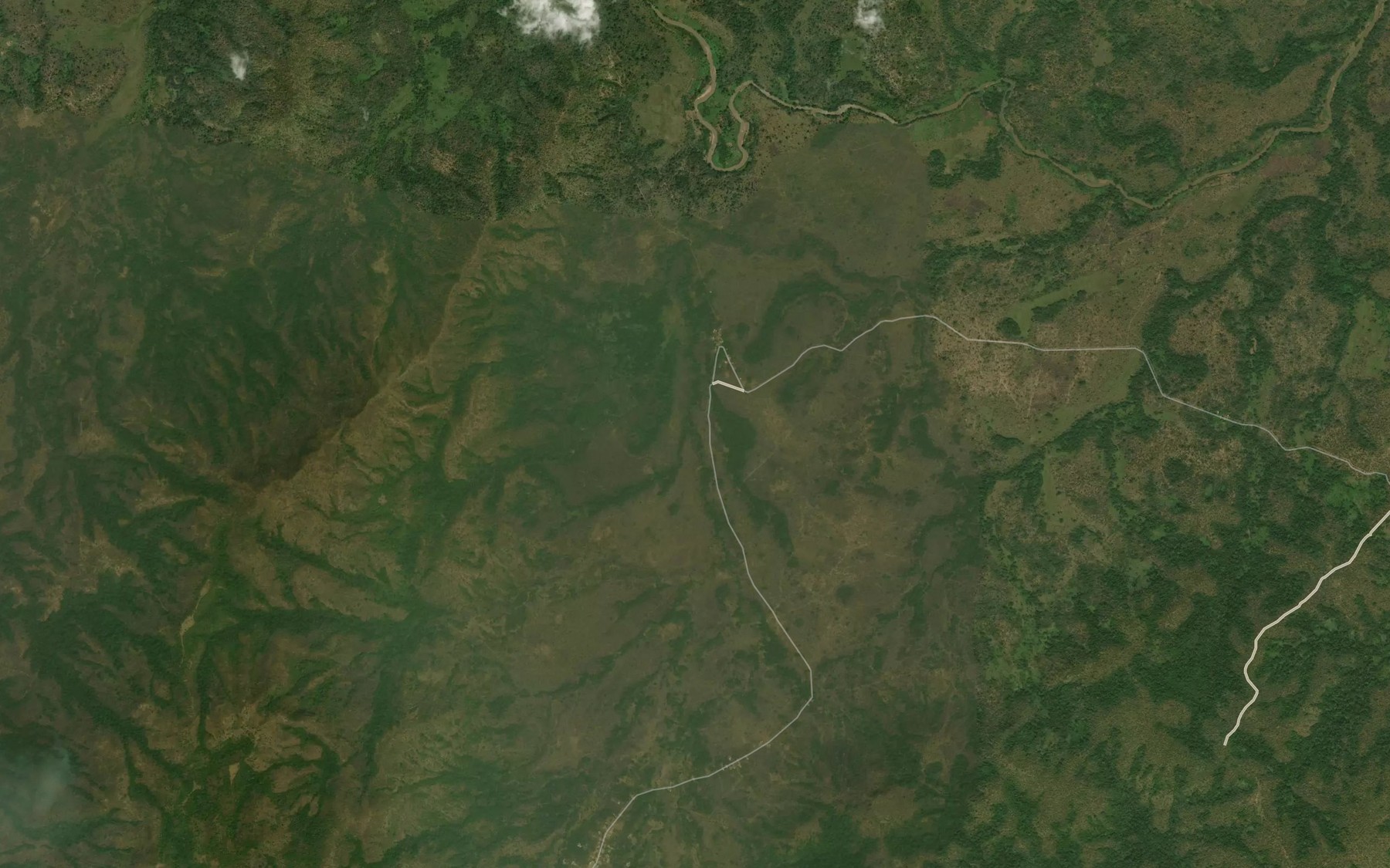 Satellite map of the Mfou