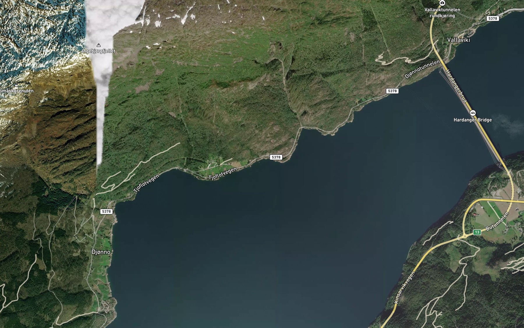 Satellite map of the Vassviki