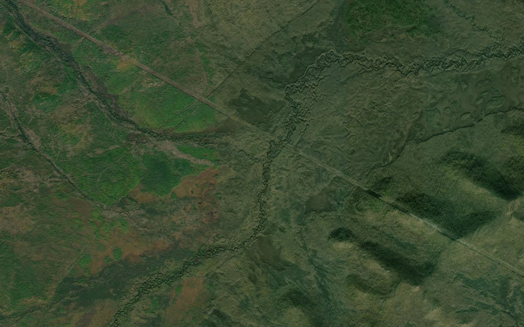 Satellite map of the Zapadnyy