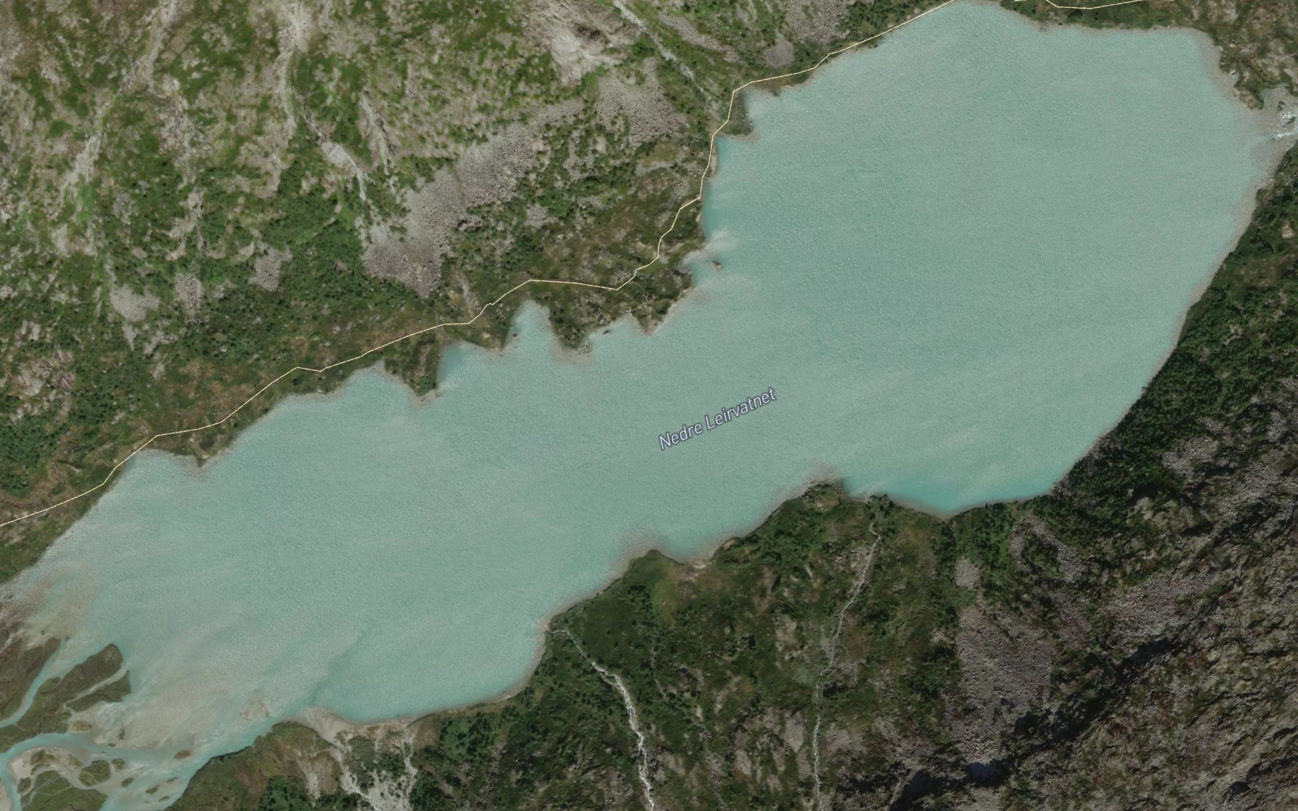 Leirvatnet,nedre