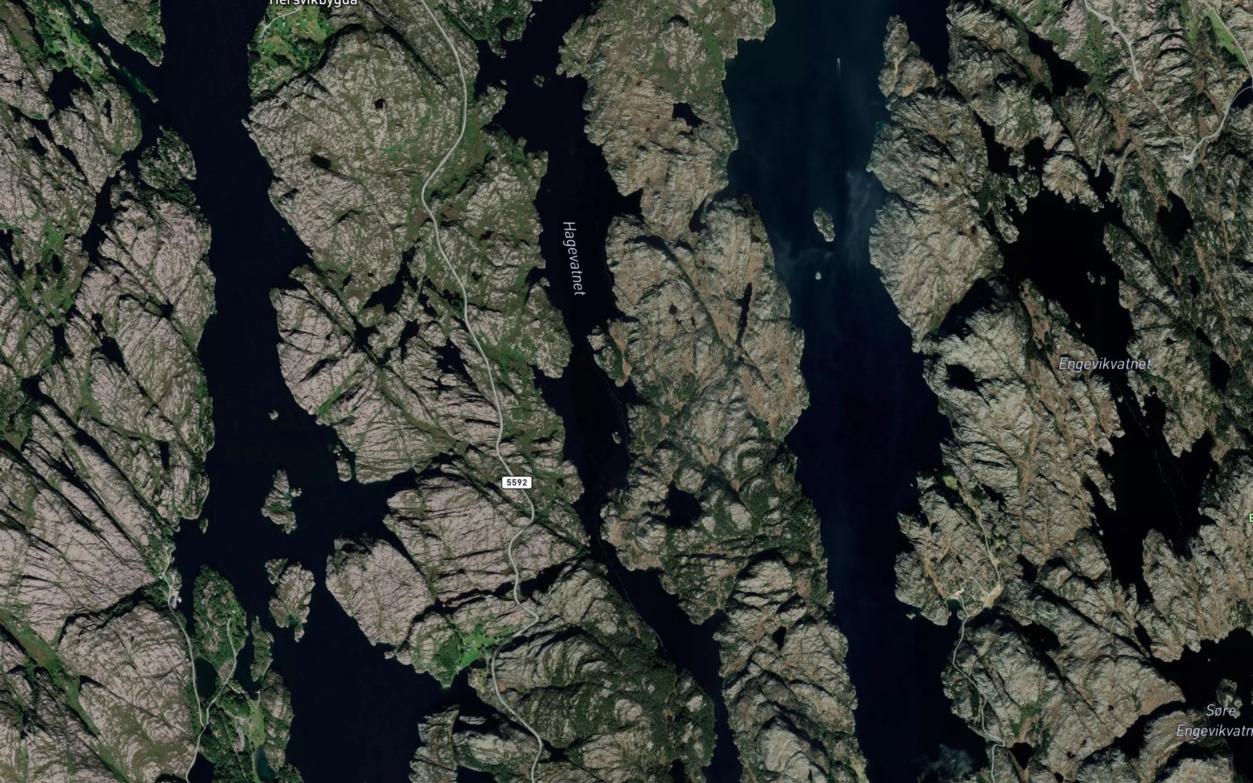 Satellite map of the Sore Reveurvika