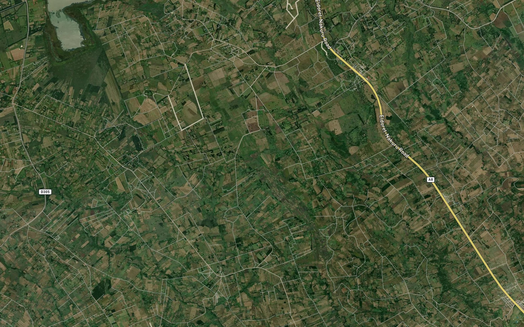 Satellite map of the Endaragweti
