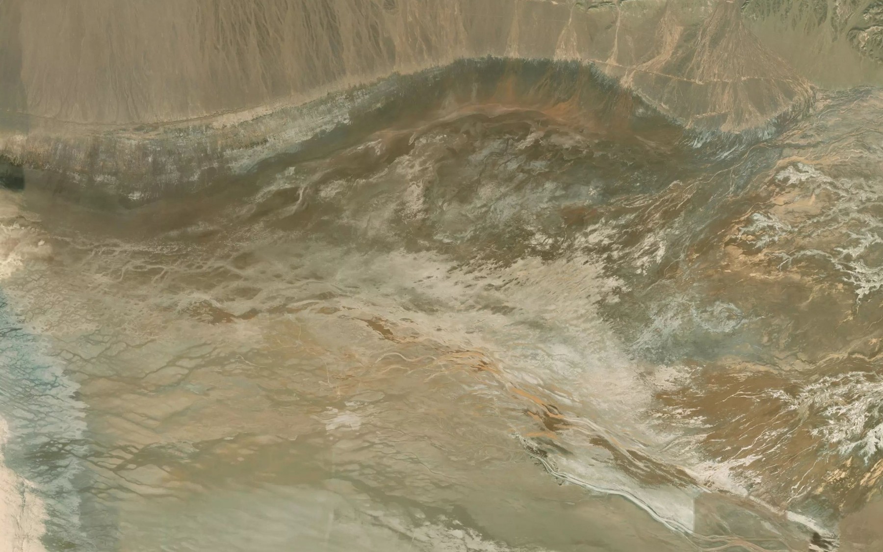 Satellite map of the Daryacheh-ye Howz ol Soltan