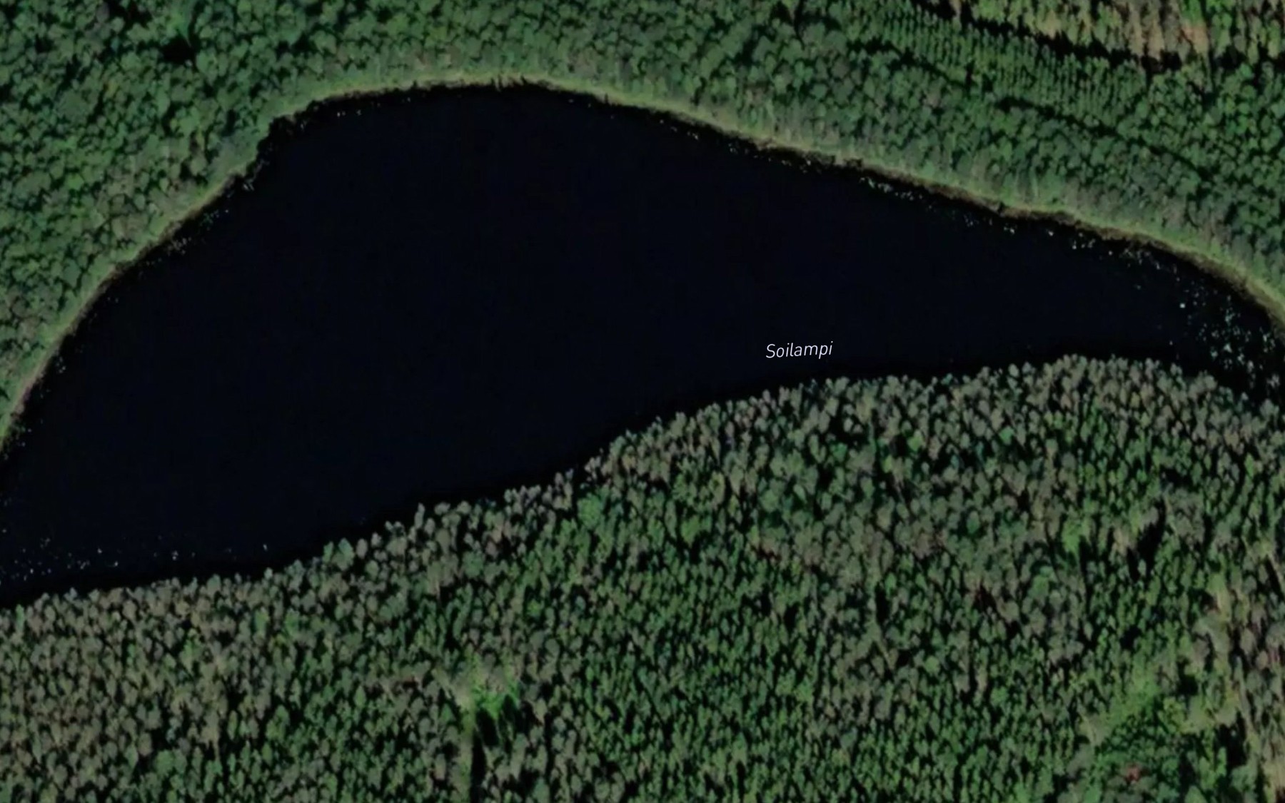 Satellite map of the Soilampi