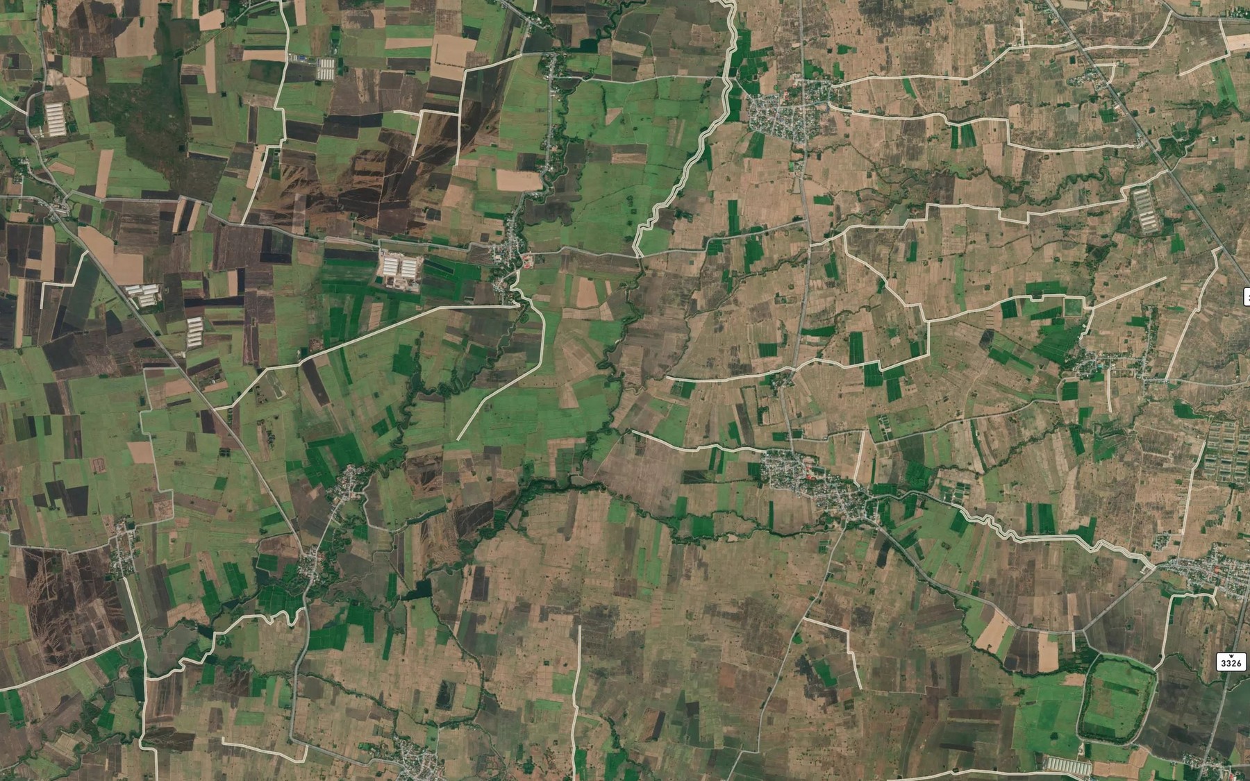 Satellite map of the Huai Nok Pet
