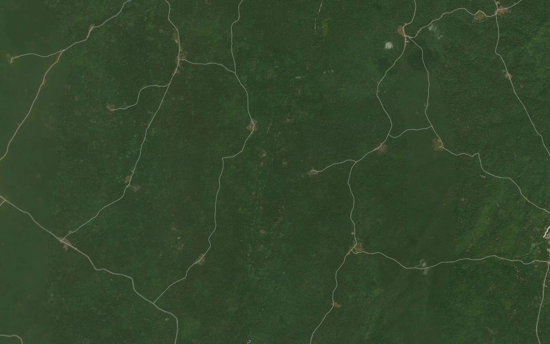 Satellite map of the River Mare