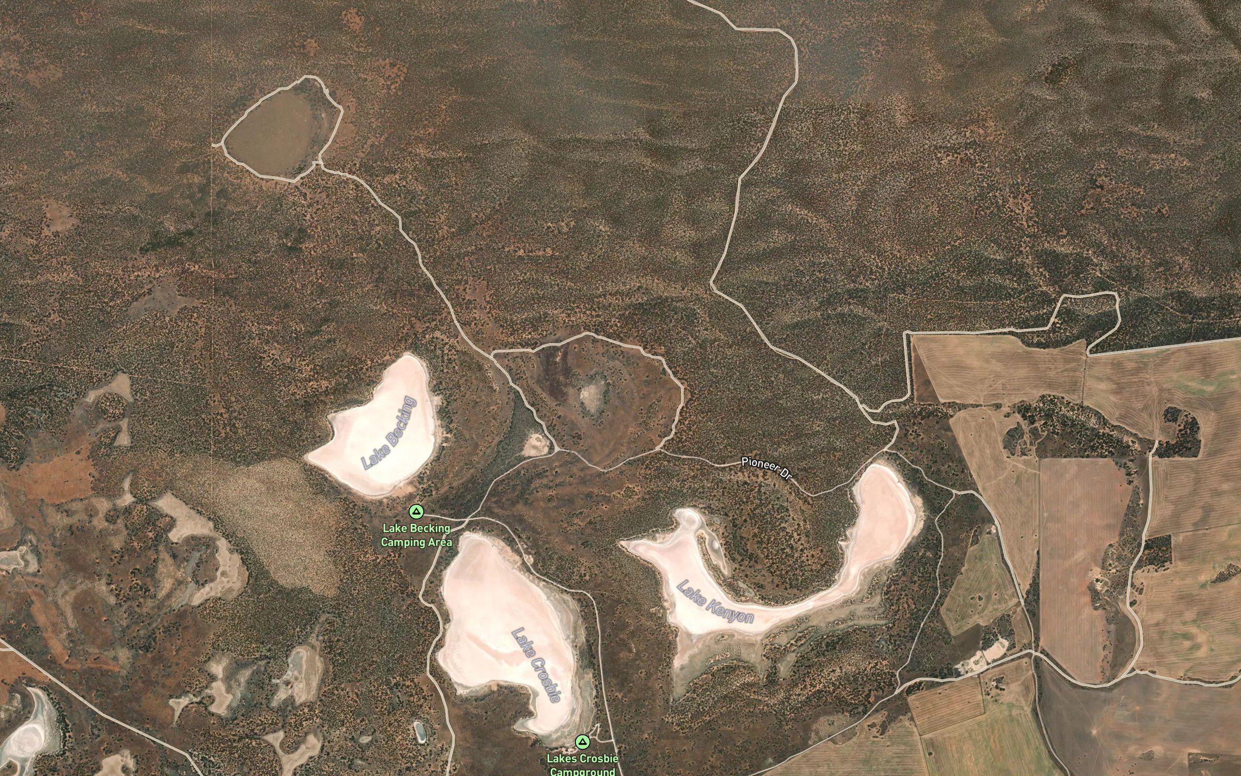 Pink Lakes