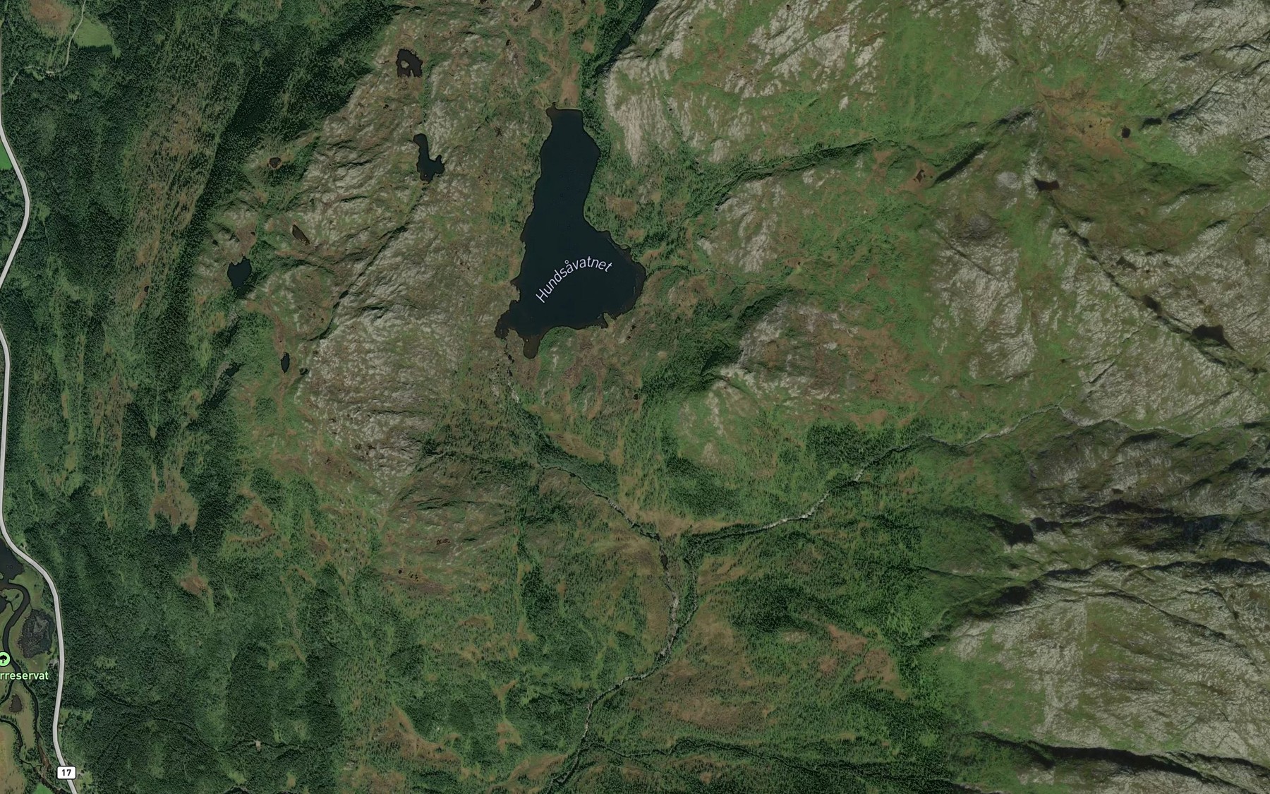 Satellite map of the Lonet
