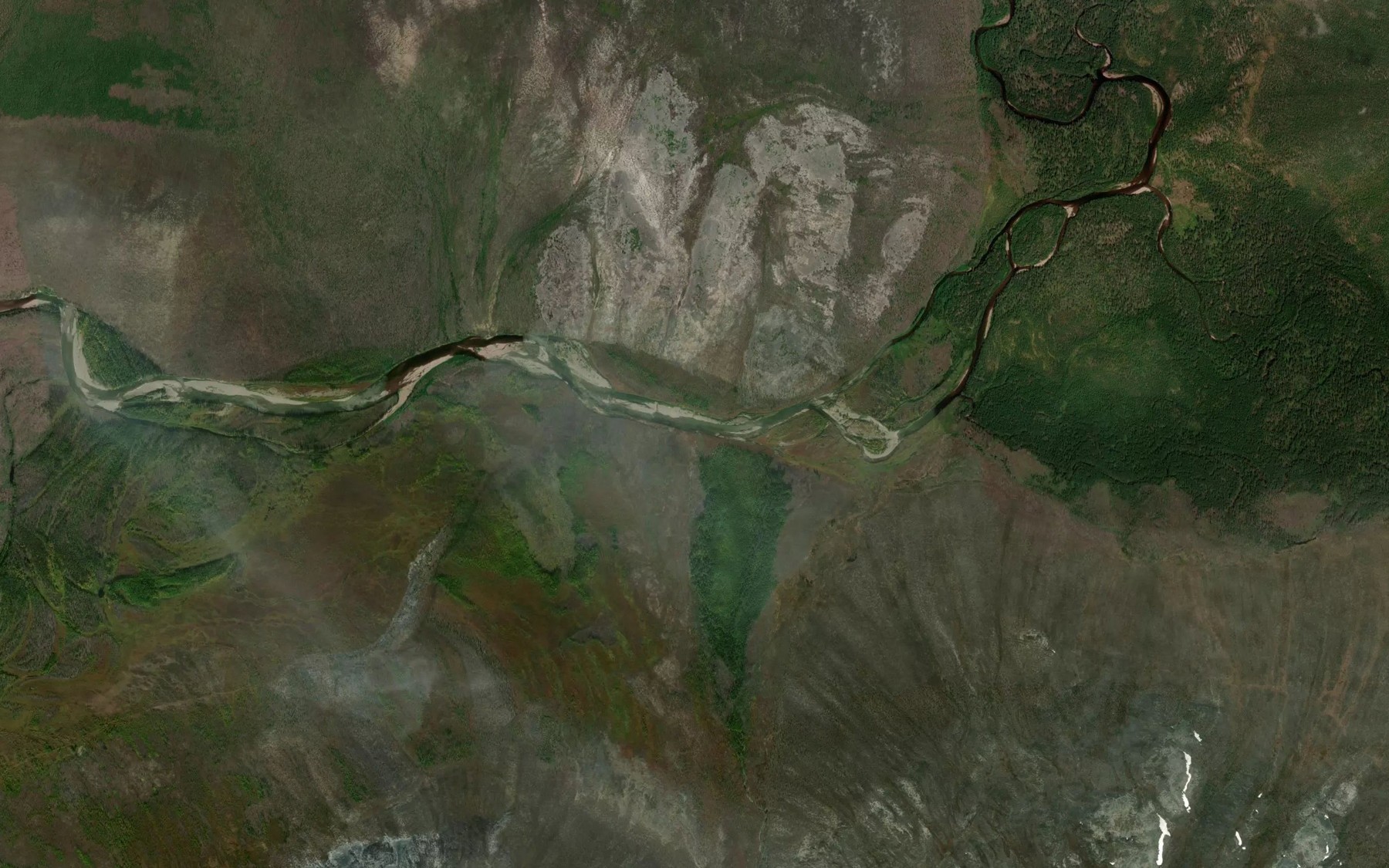 Satellite map of the Nirulin