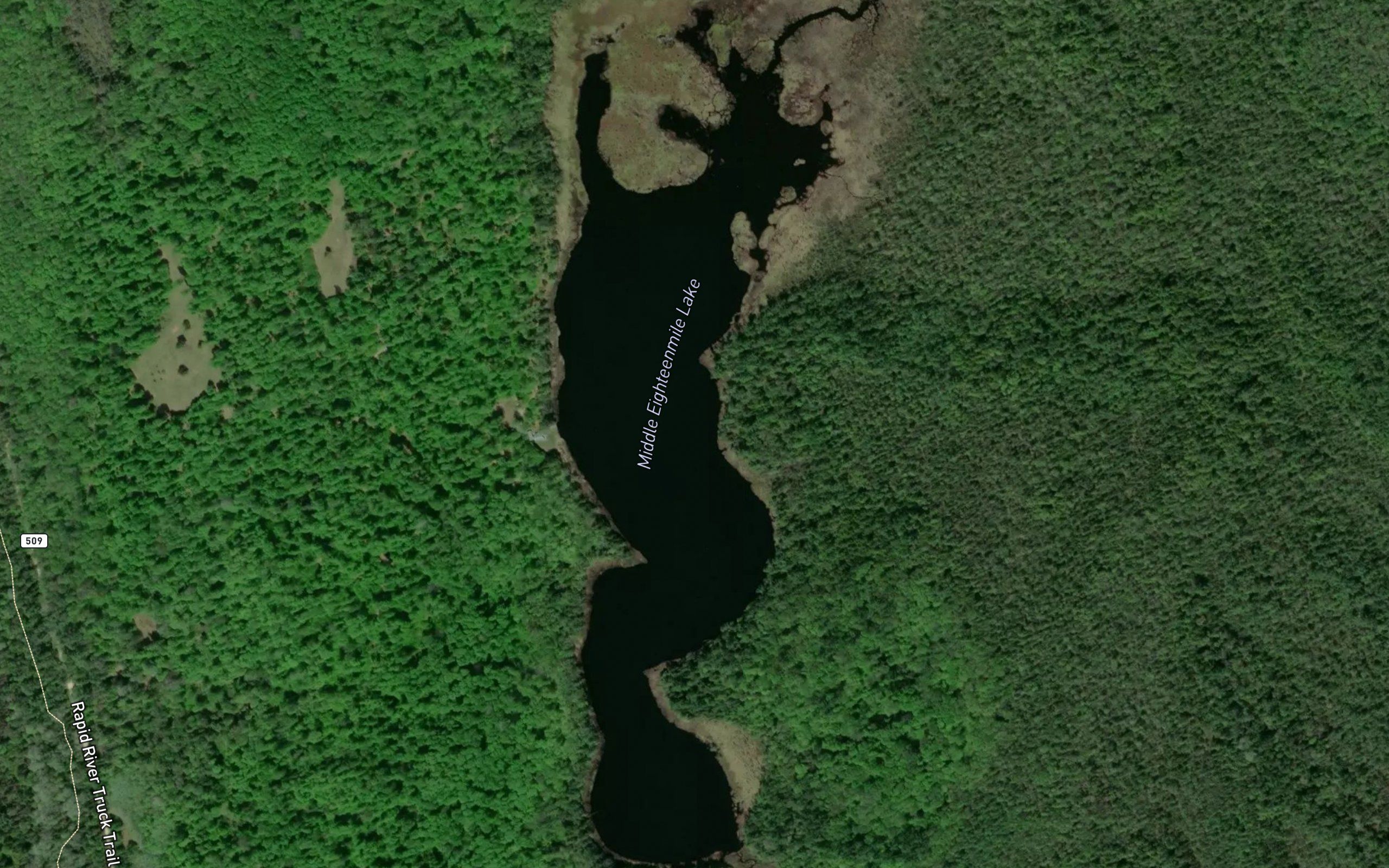 Middle Eighteenmile Lake