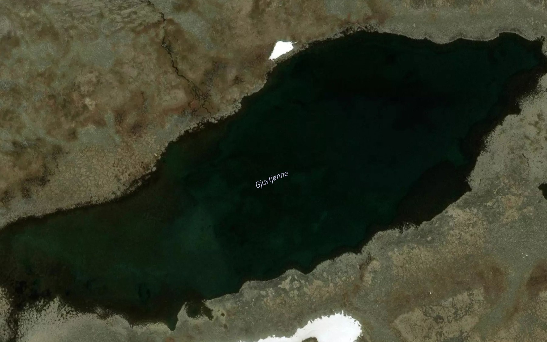 Satellite map of the Gjuvtjonne