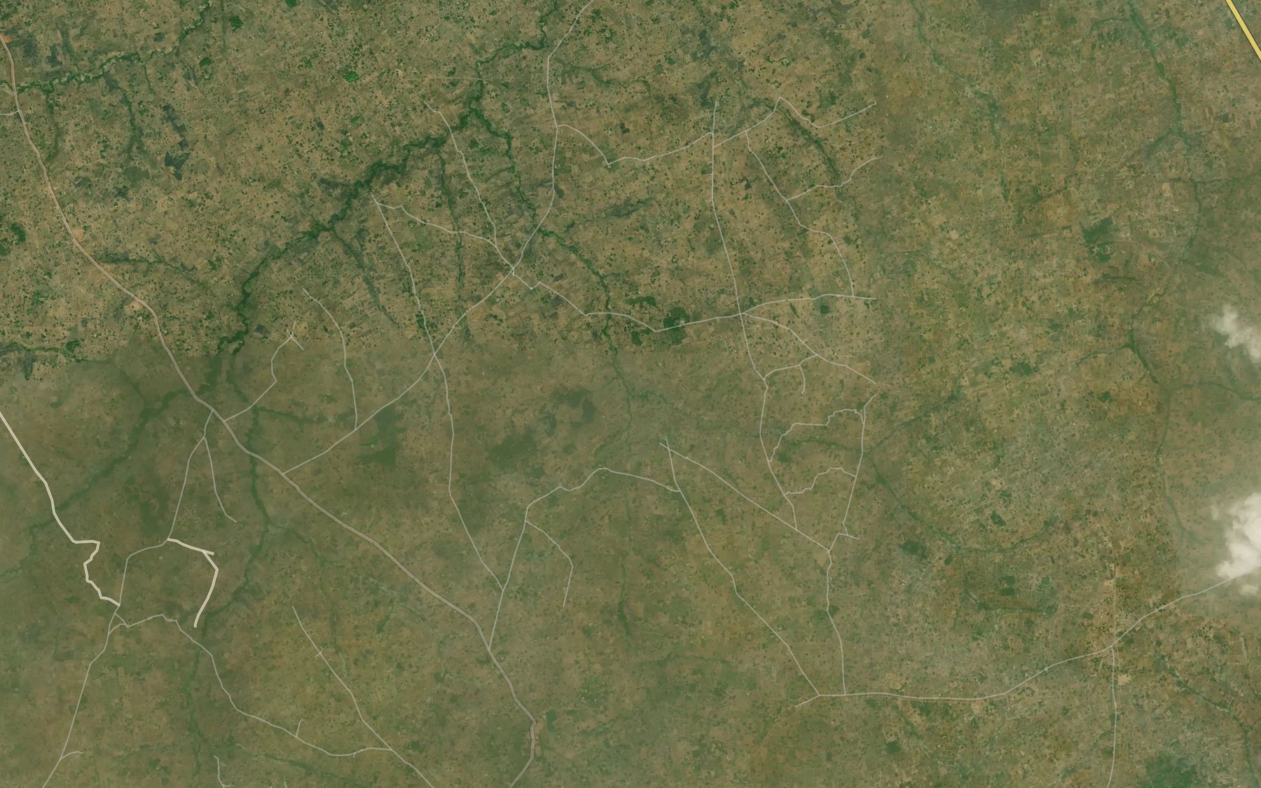 Satellite map of the River Amishe