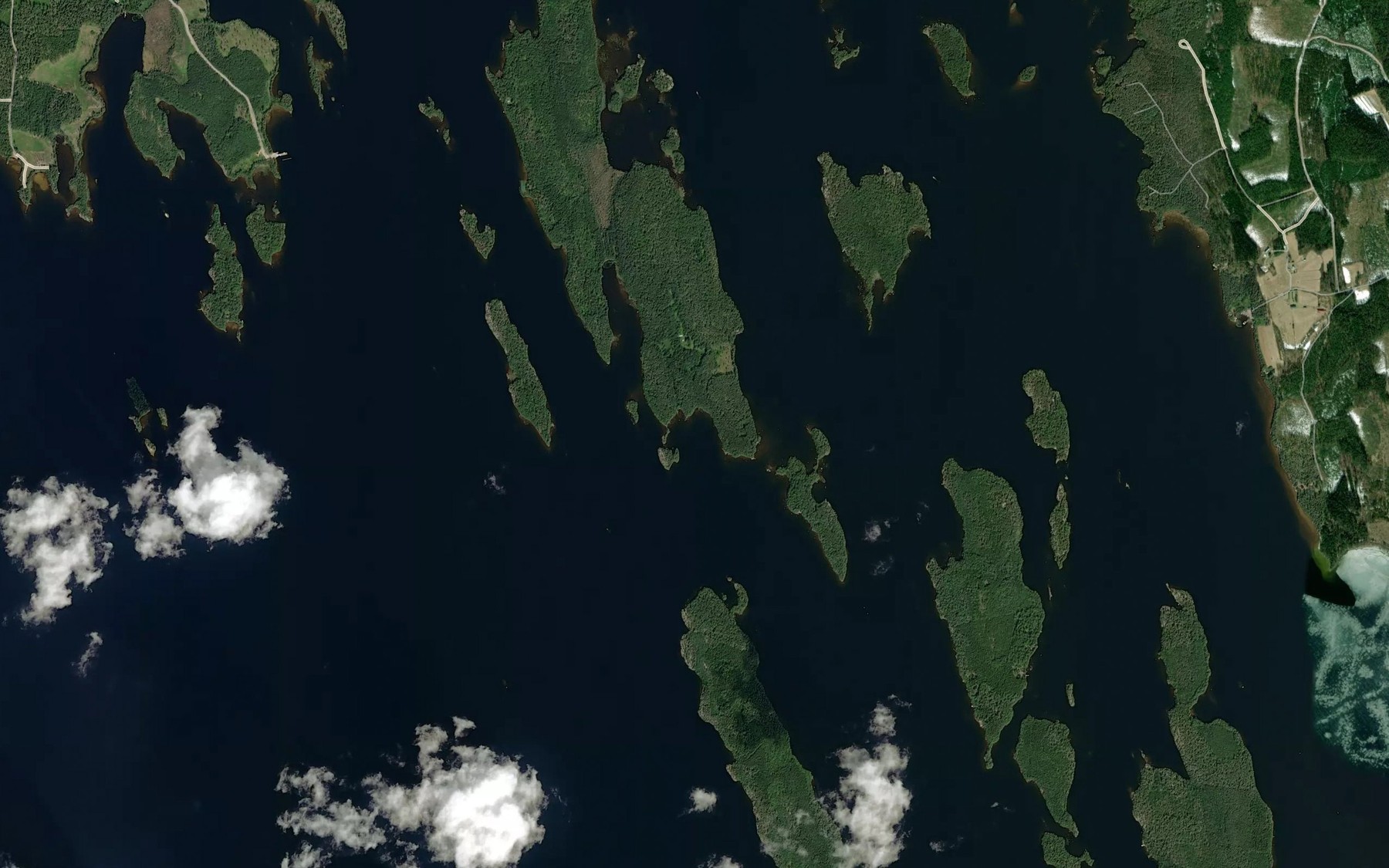 Satellite map of the Etelalahti