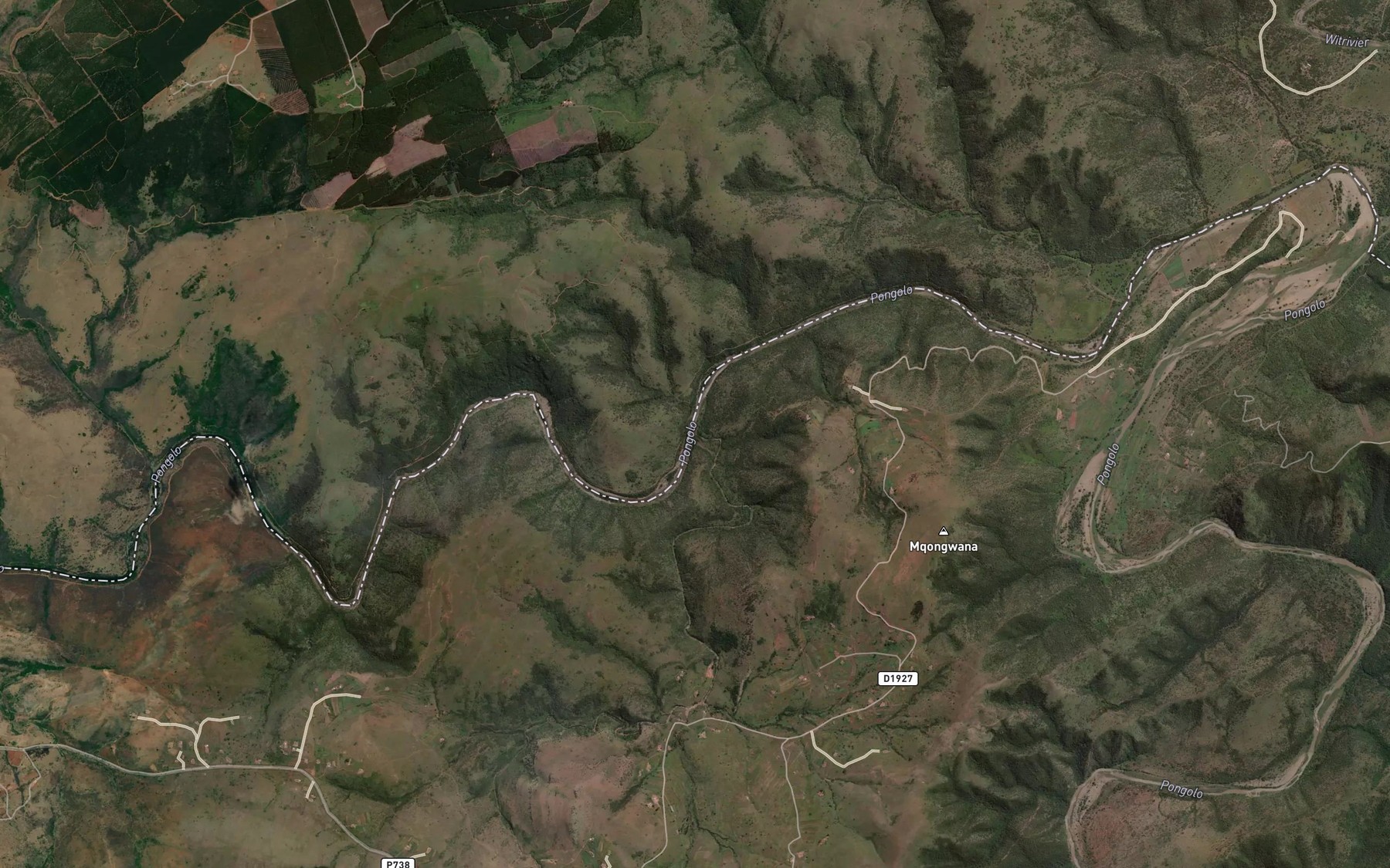Satellite map of the Nkemba