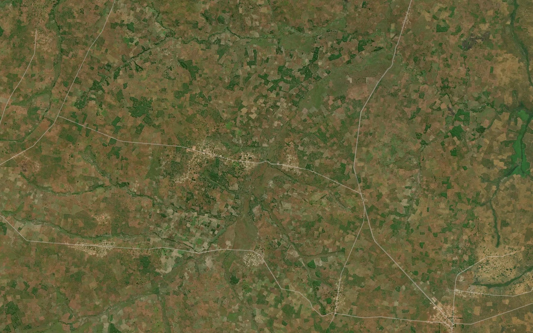 Satellite map of the Camemba