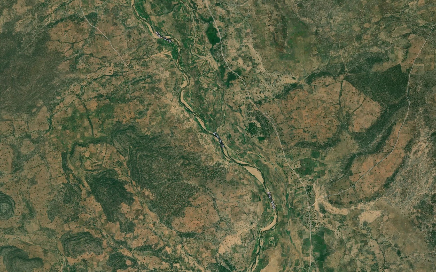 Satellite map of the Mayo Jera