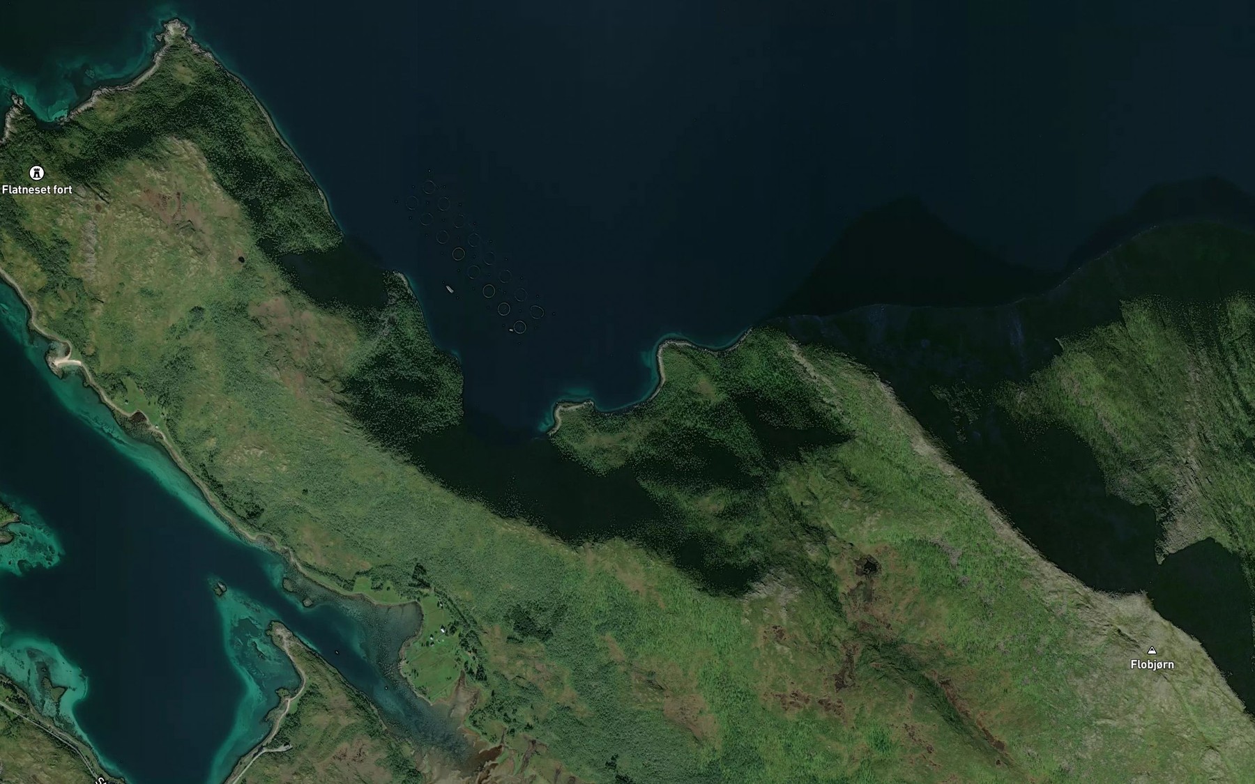Satellite map of the Jovika,yt